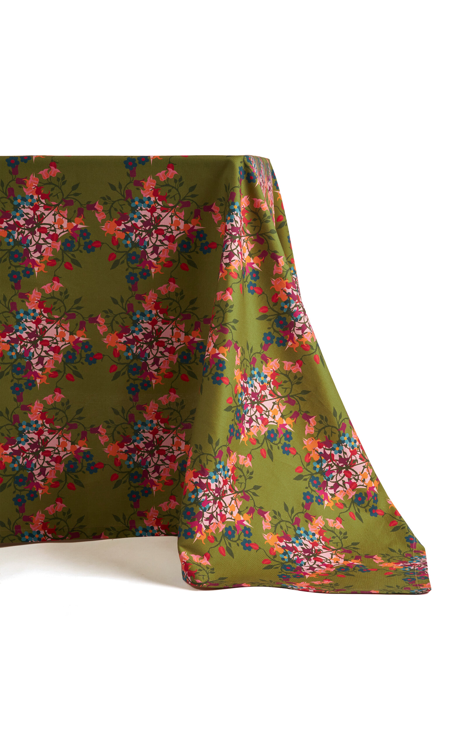 Sophie Williamson Design Blumen Square Cotton Tablecloth