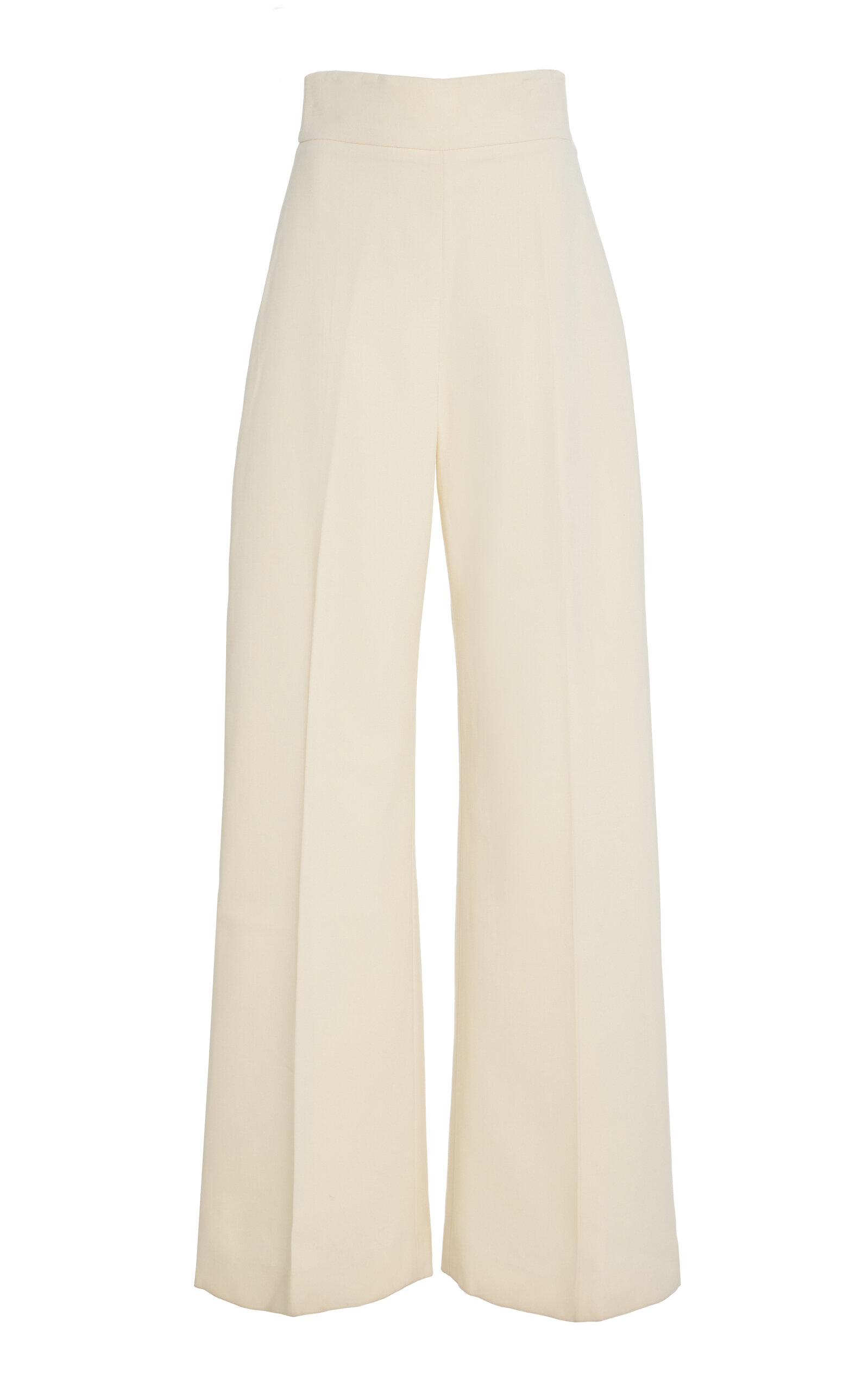 Carolina Herrera Wool Wide-Leg Pants