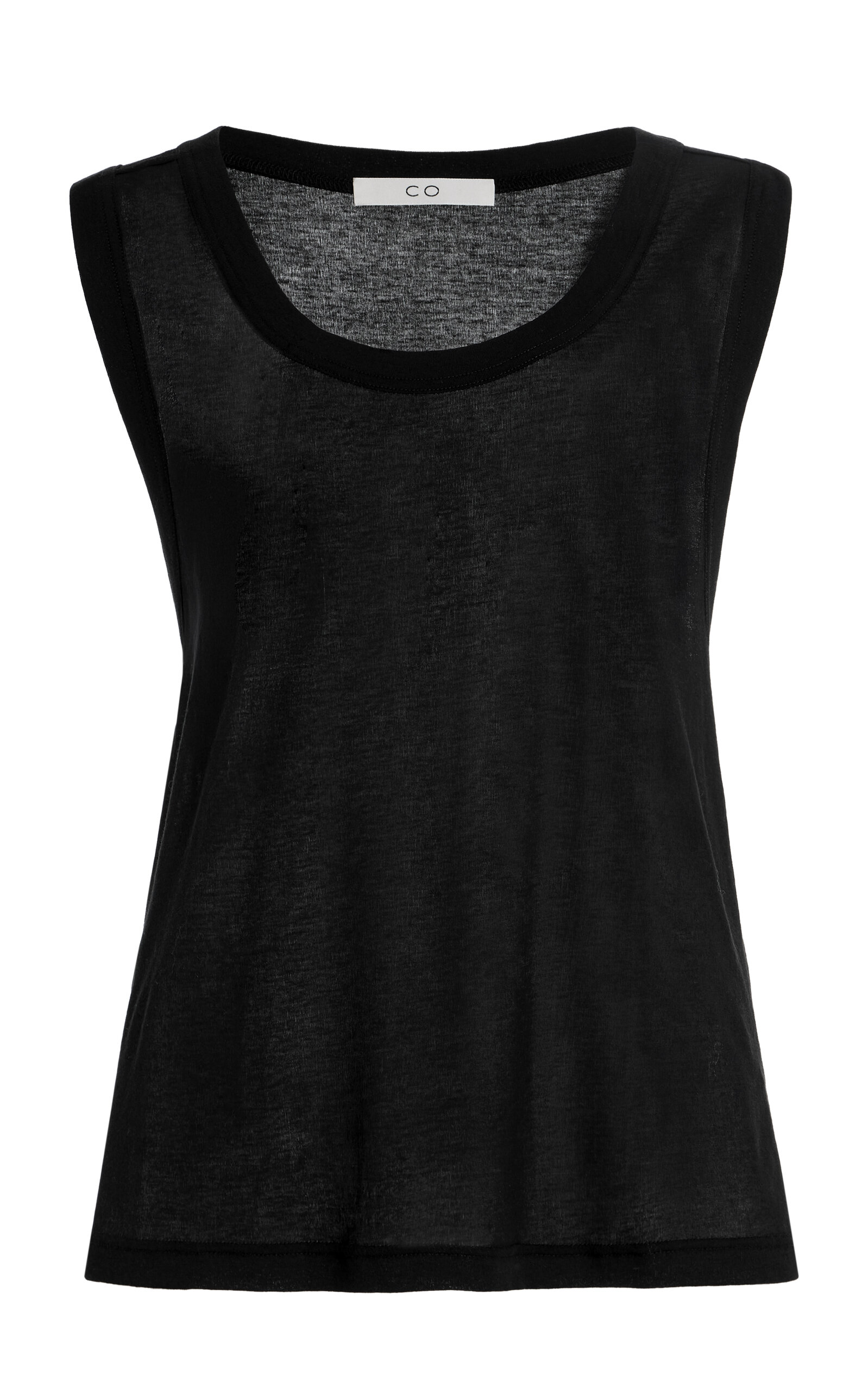 Sheer Cotton Tank Top