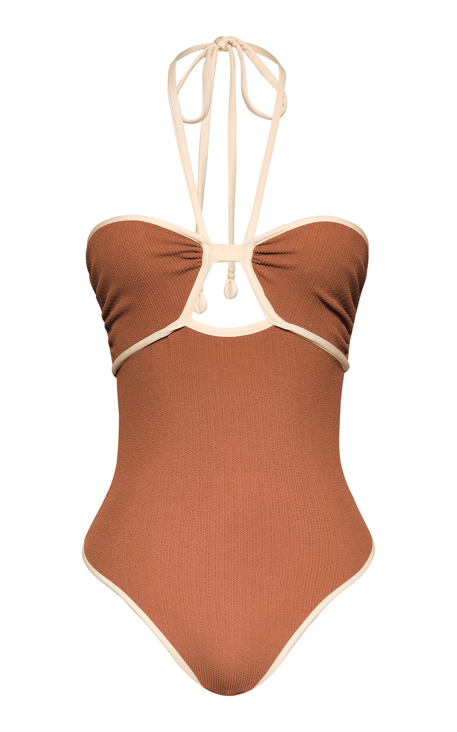Johanna Ortiz Sea Salt One-Piece Swimsuit - Moda Operandi