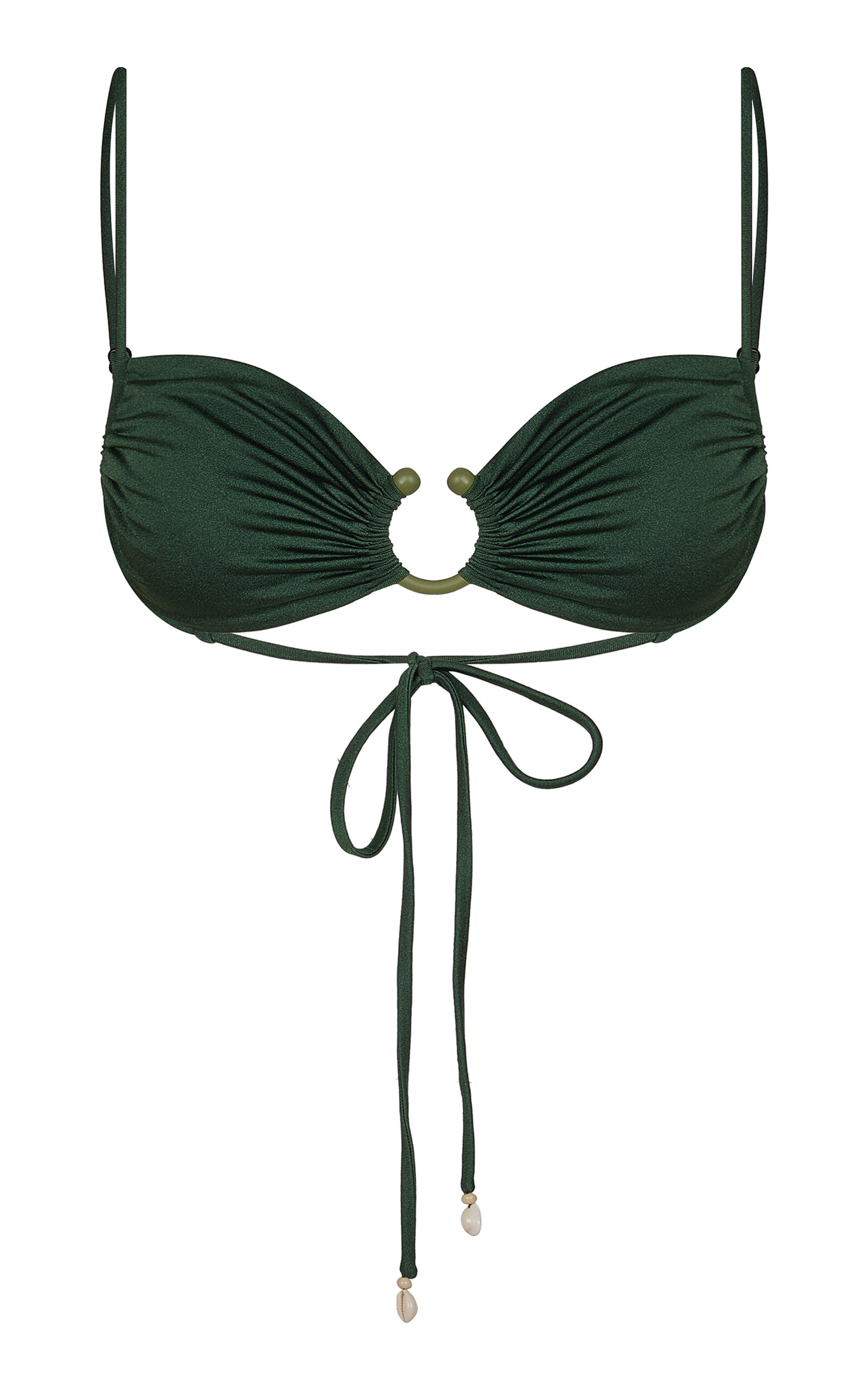 JOHANNA ORTIZ TANGLE UP U-RING BIKINI TOP
