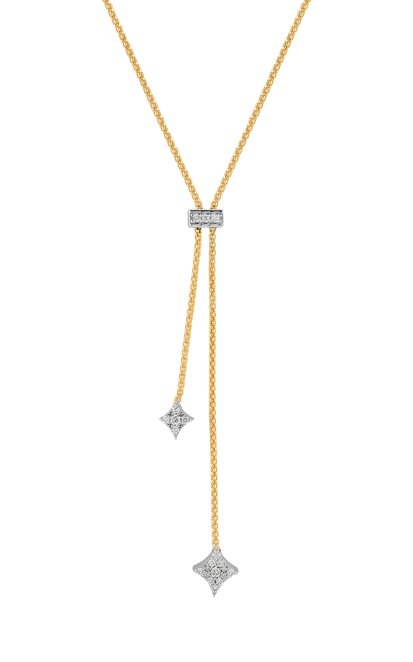 18k Yellow & White Gold The Starlight Bolo-Tie
