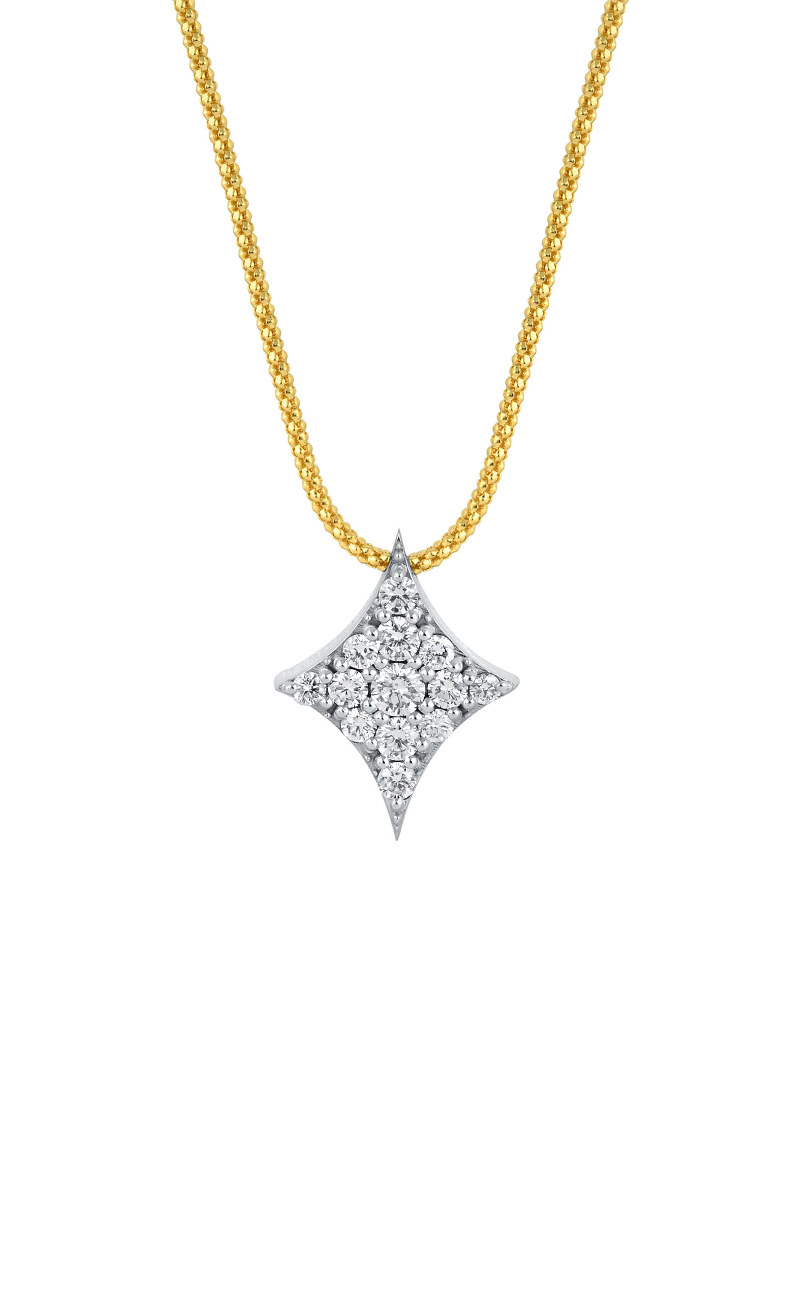 18k Yellow Gold & 18k White Gold The Major Starlight Pendant(diamond)