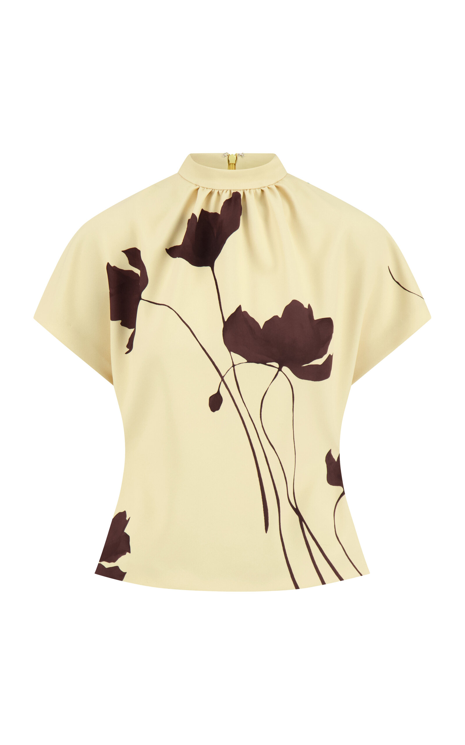 Floral Printed Crepe Top