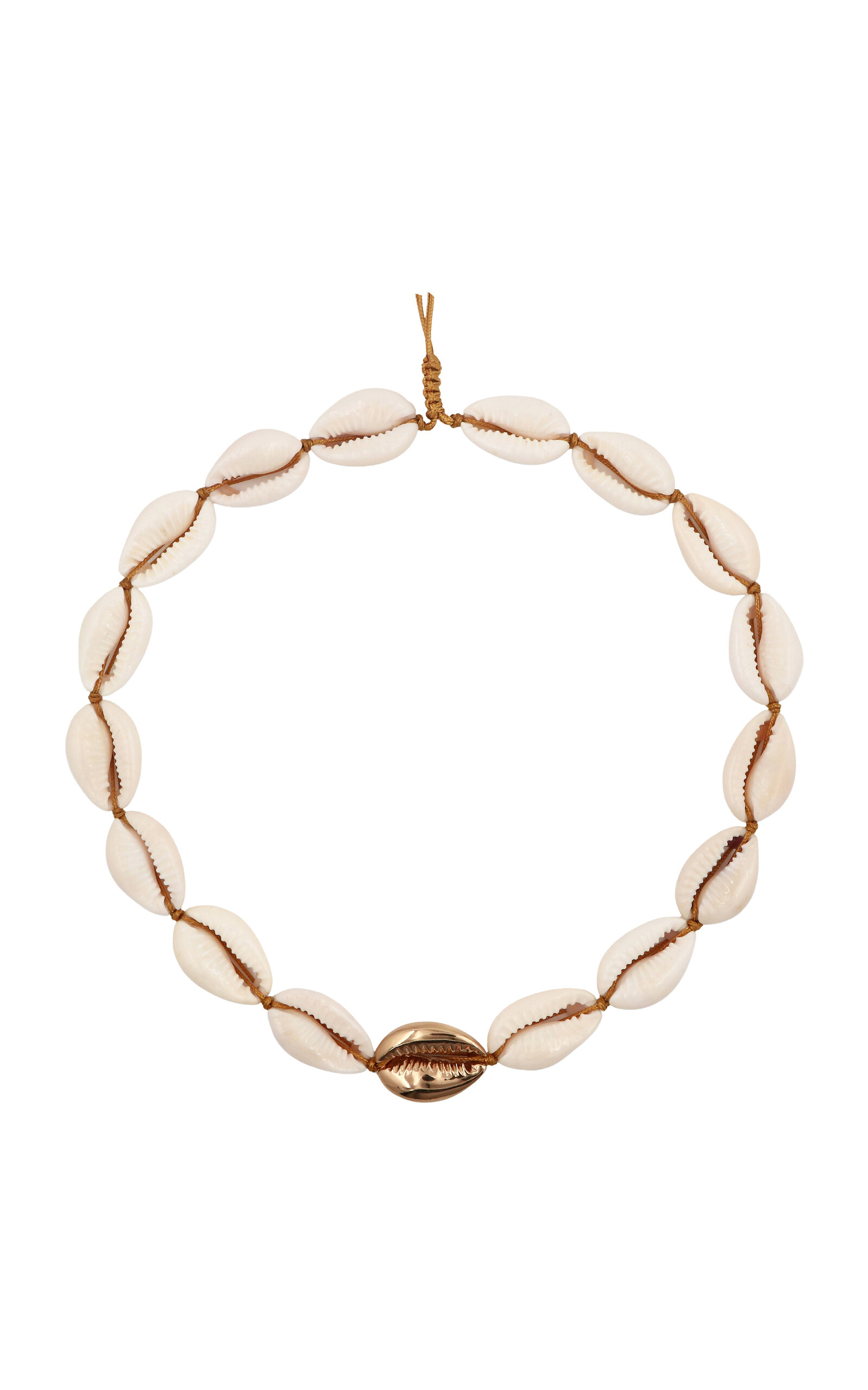 Tohum Cowrie Puka Shell Necklace - White - OS - Moda Operandi