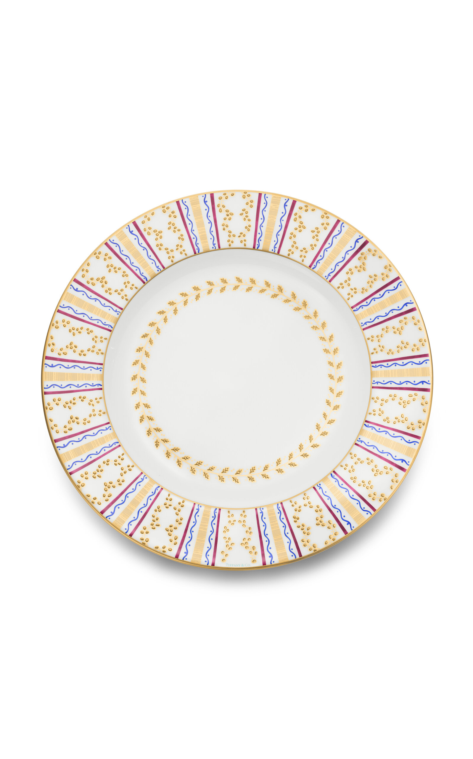 Tiffany & Co Grignan China Dinner Plate In Neutral