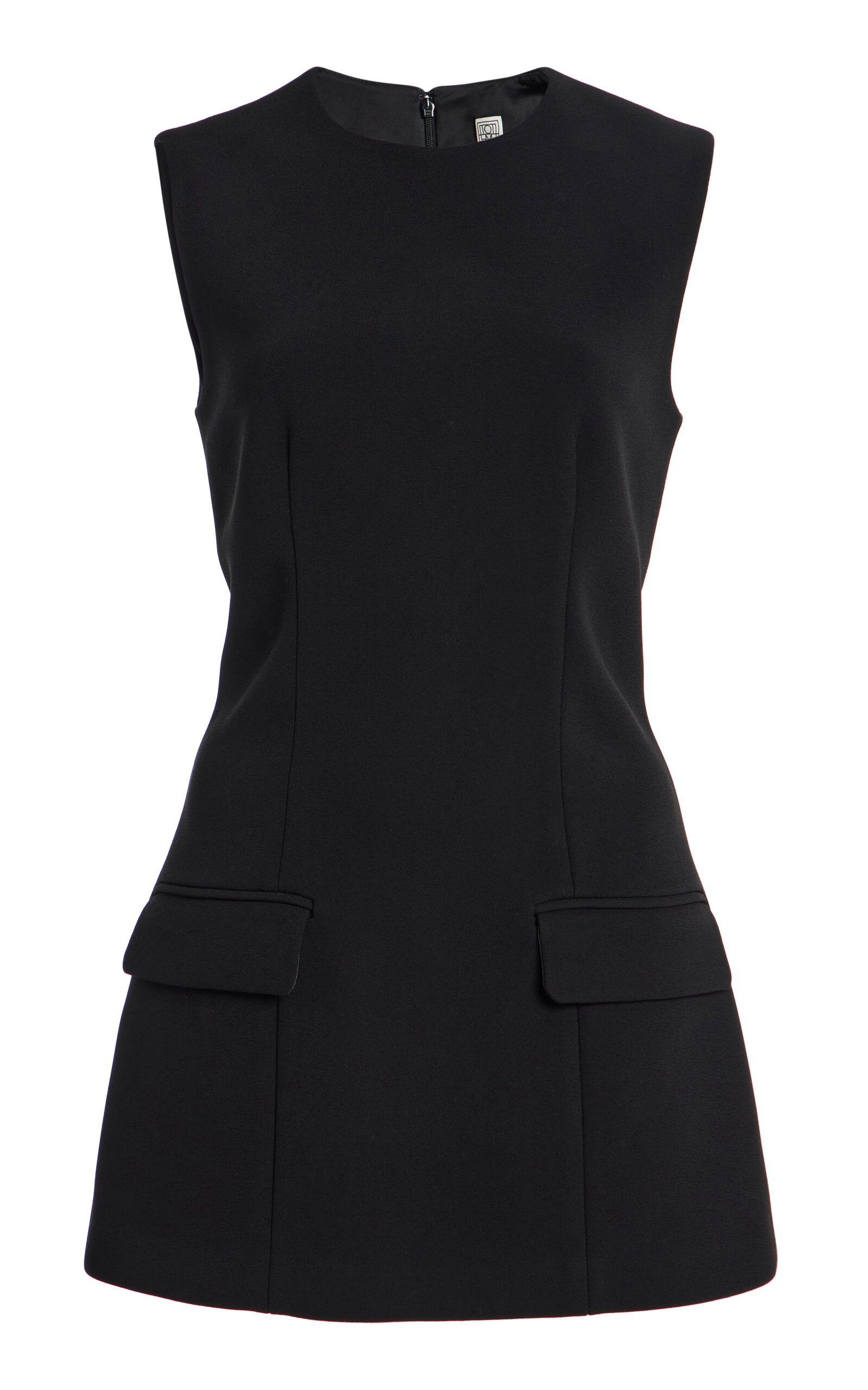 Totême Sleeveless Suiting Top In Black