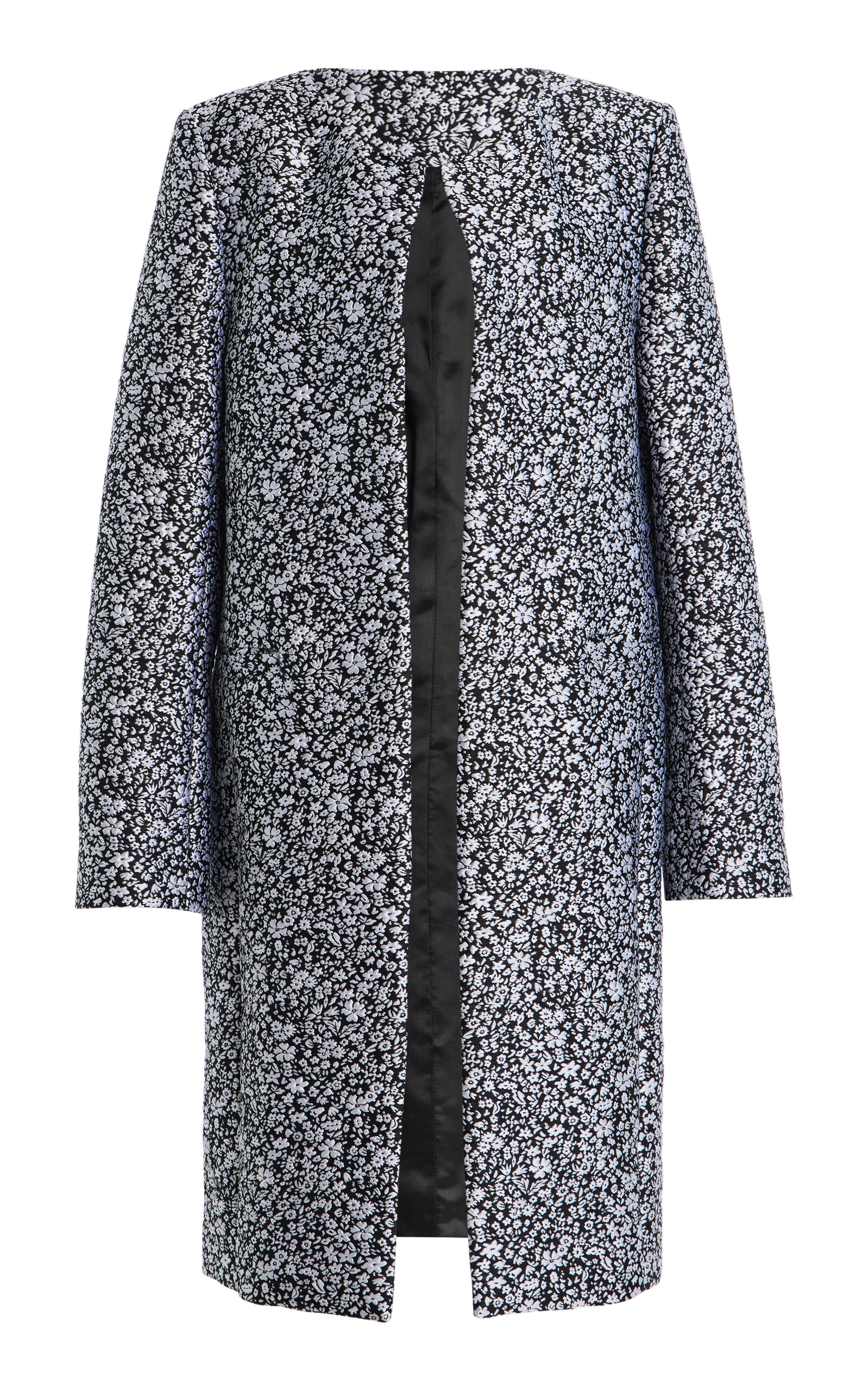 Toteme Collarless Floral Coat