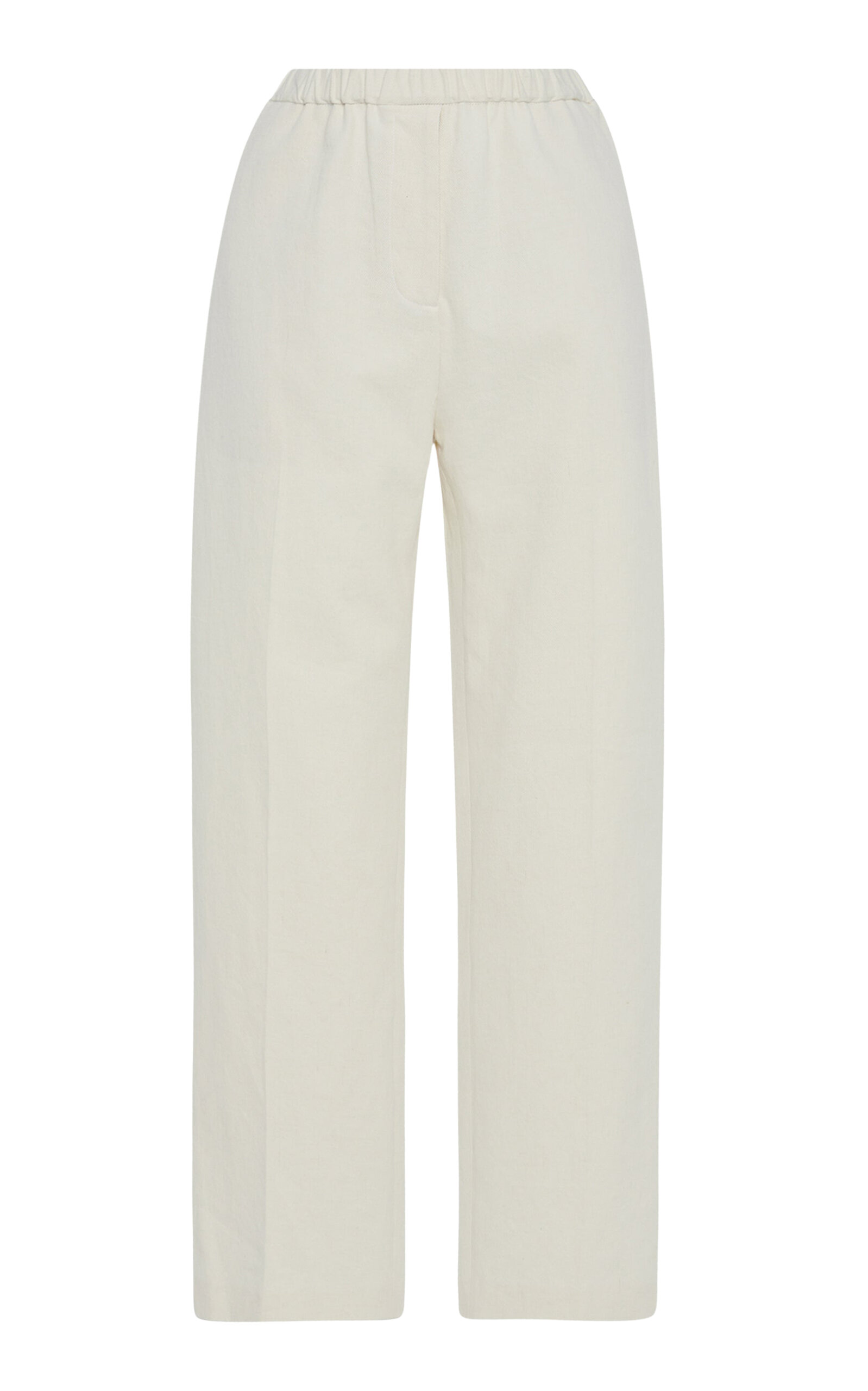 Rosetta Getty Cotton-Linen Pants