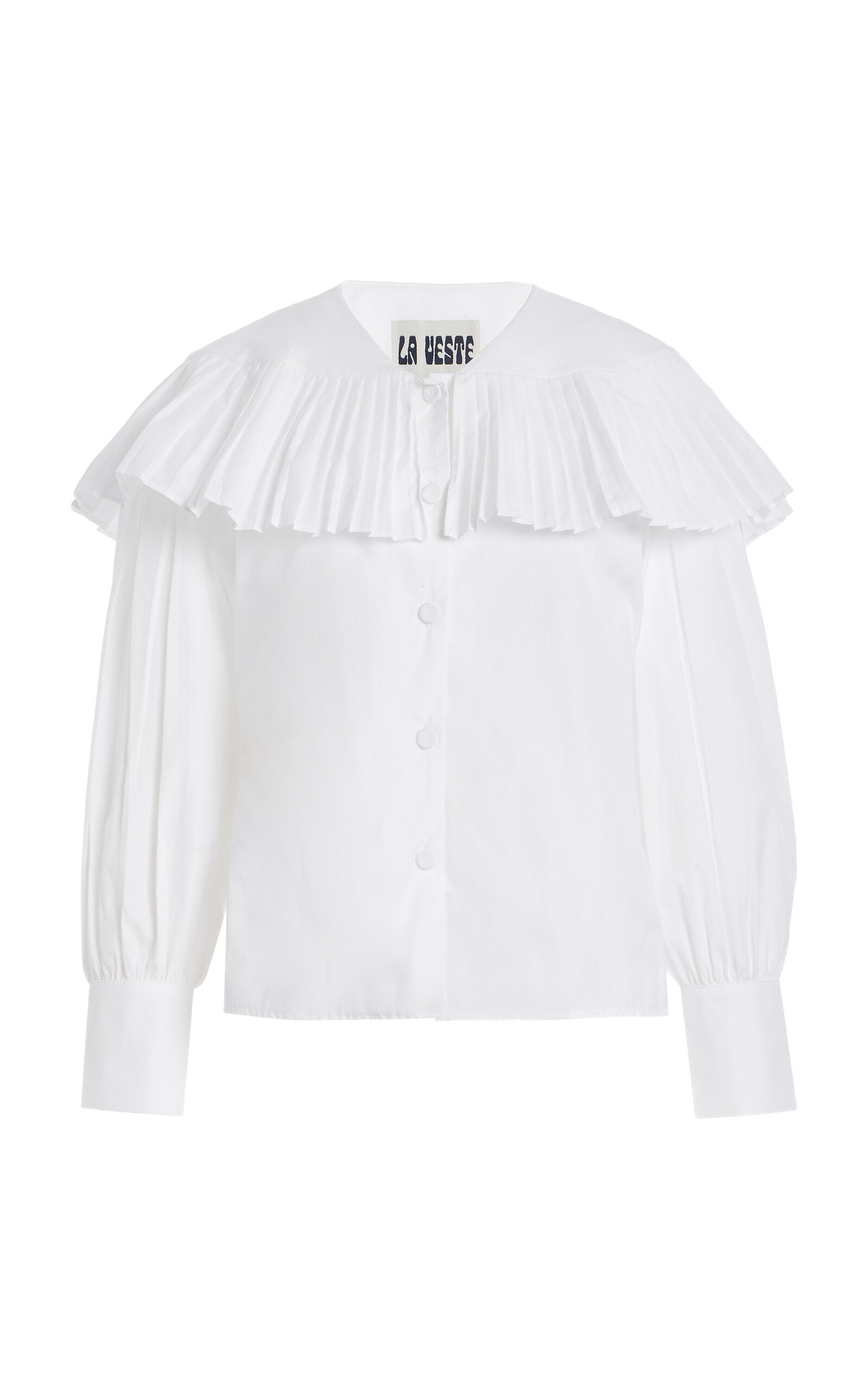 LA VESTE Tabla Cotton Shirt - Women's Clothing