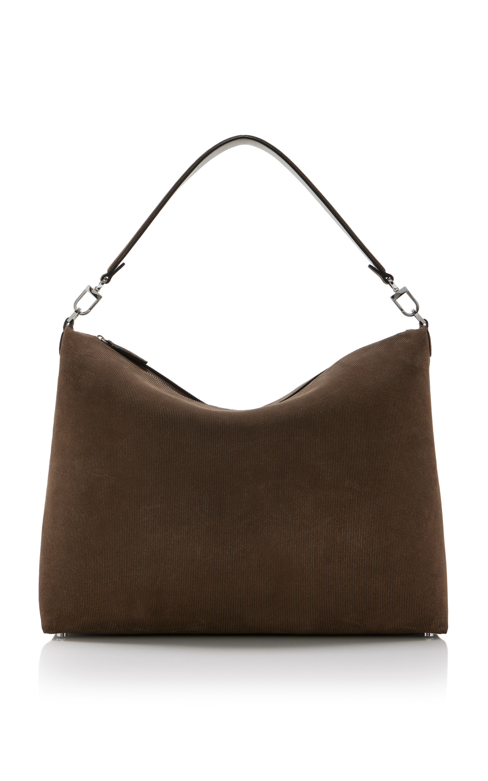 Toteme Medium Bevel Suede Bag