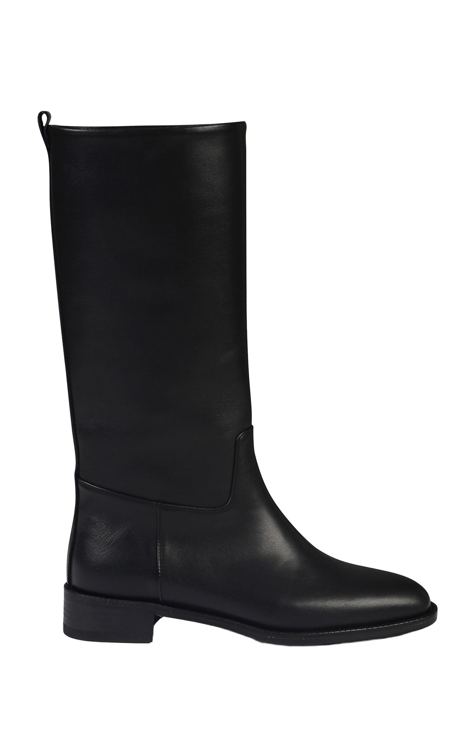 SALONDEJU Classic Leather Knee Boots
