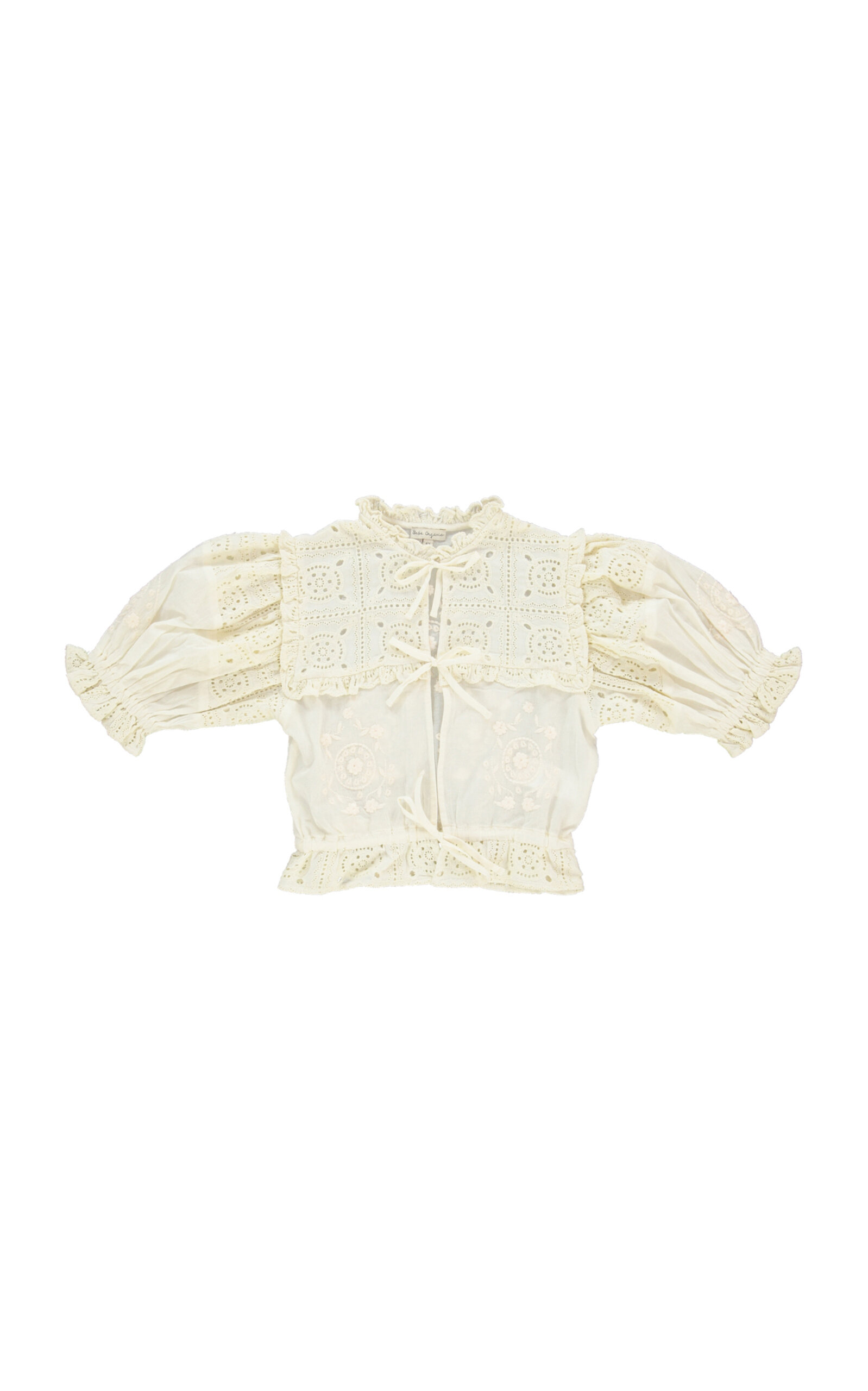 Bebe Organic Amara Kids'Cotton Blouse
