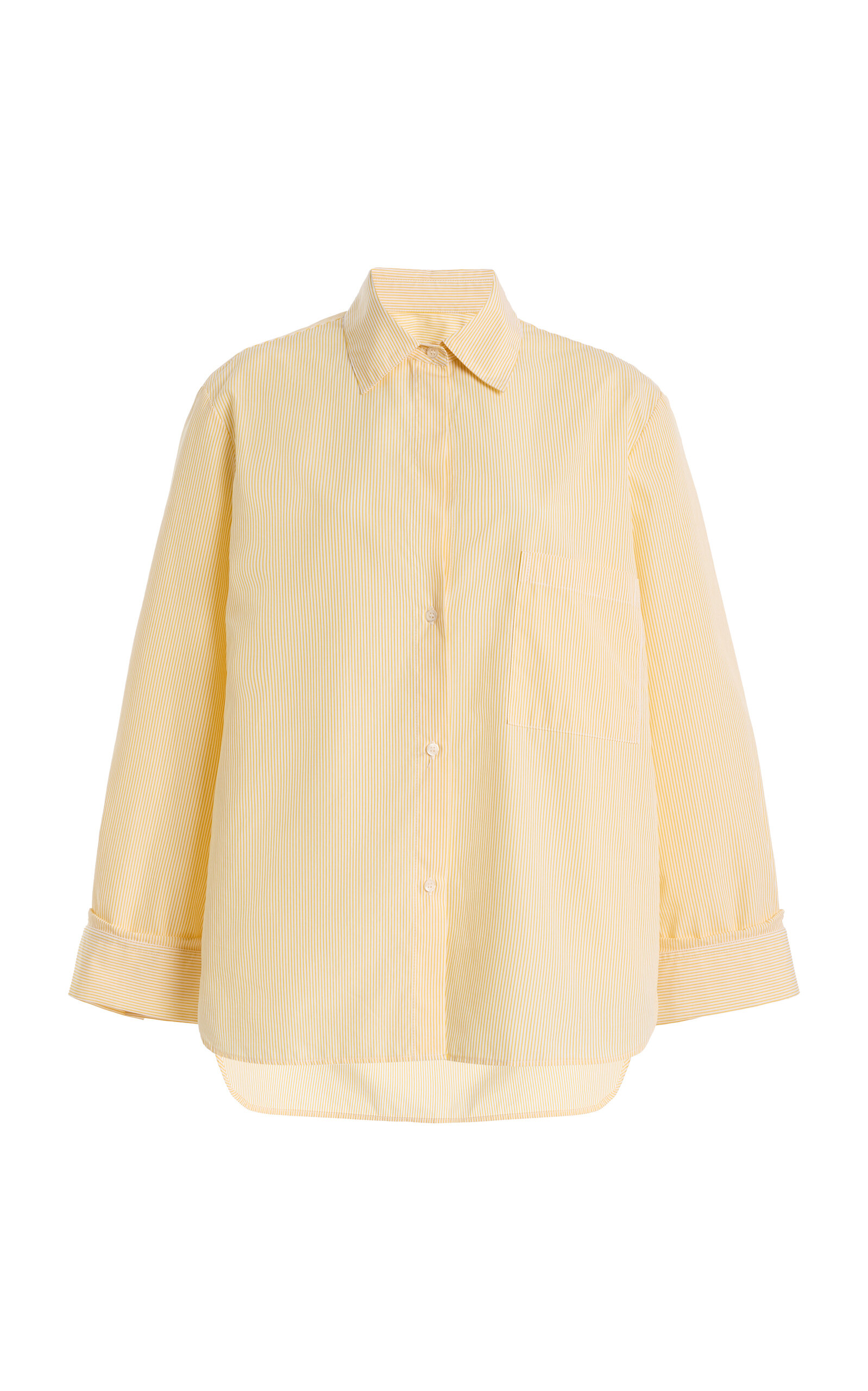 TWP Next Morning Cotton Shirt - Yellow - M/L