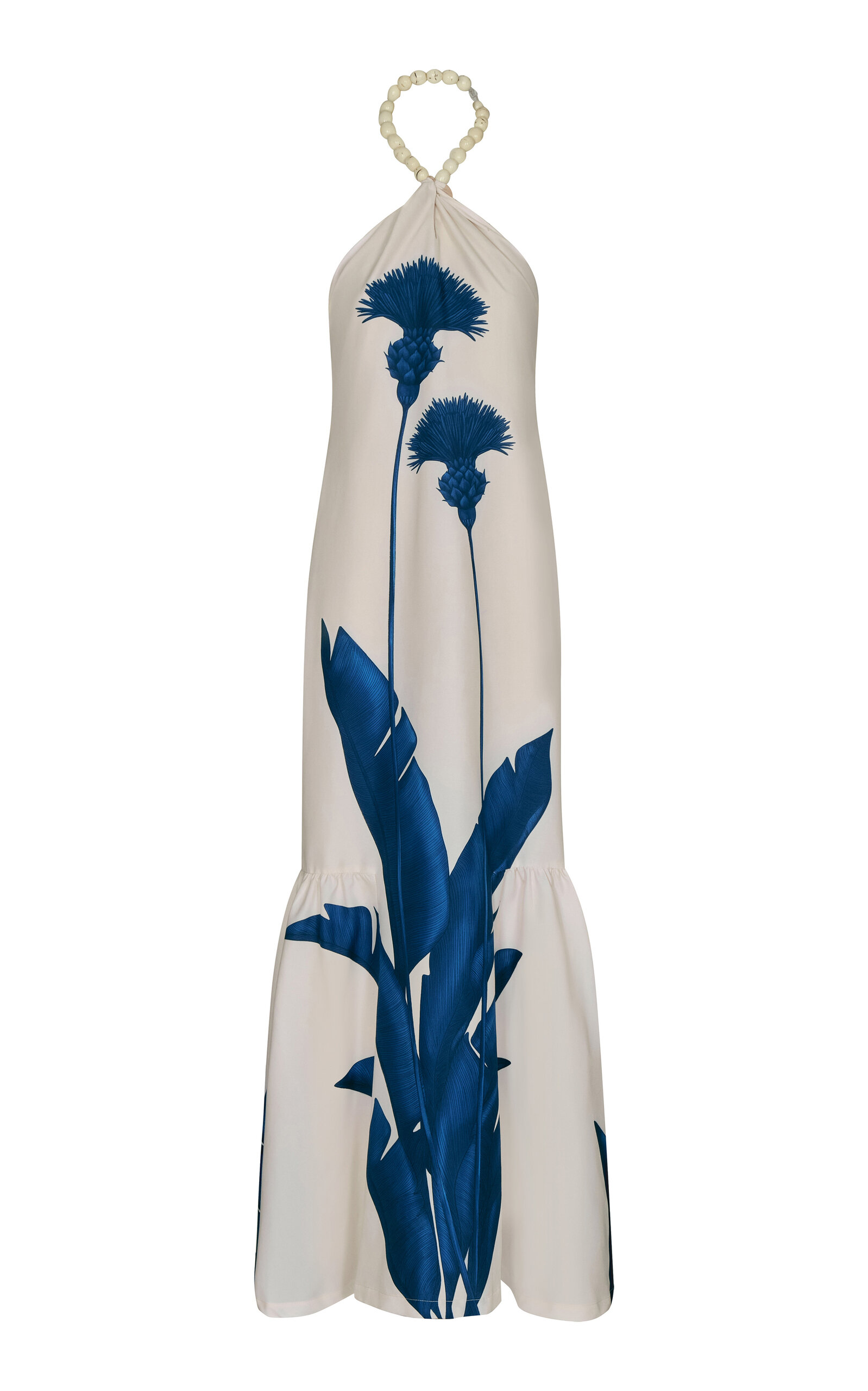 Andres Otalora Vivir Contigo Cotton-Poplin Gown