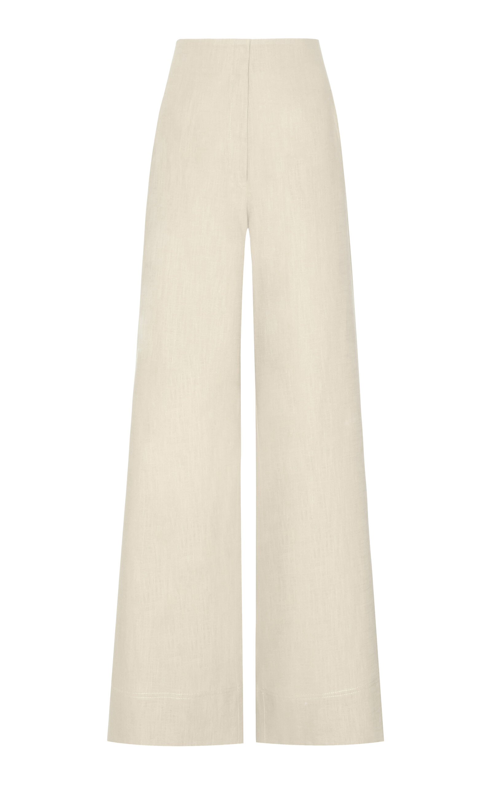 Andres Otalora El Sol Mid-Rise Linen Wide-Leg Pants | Thumbnail 5