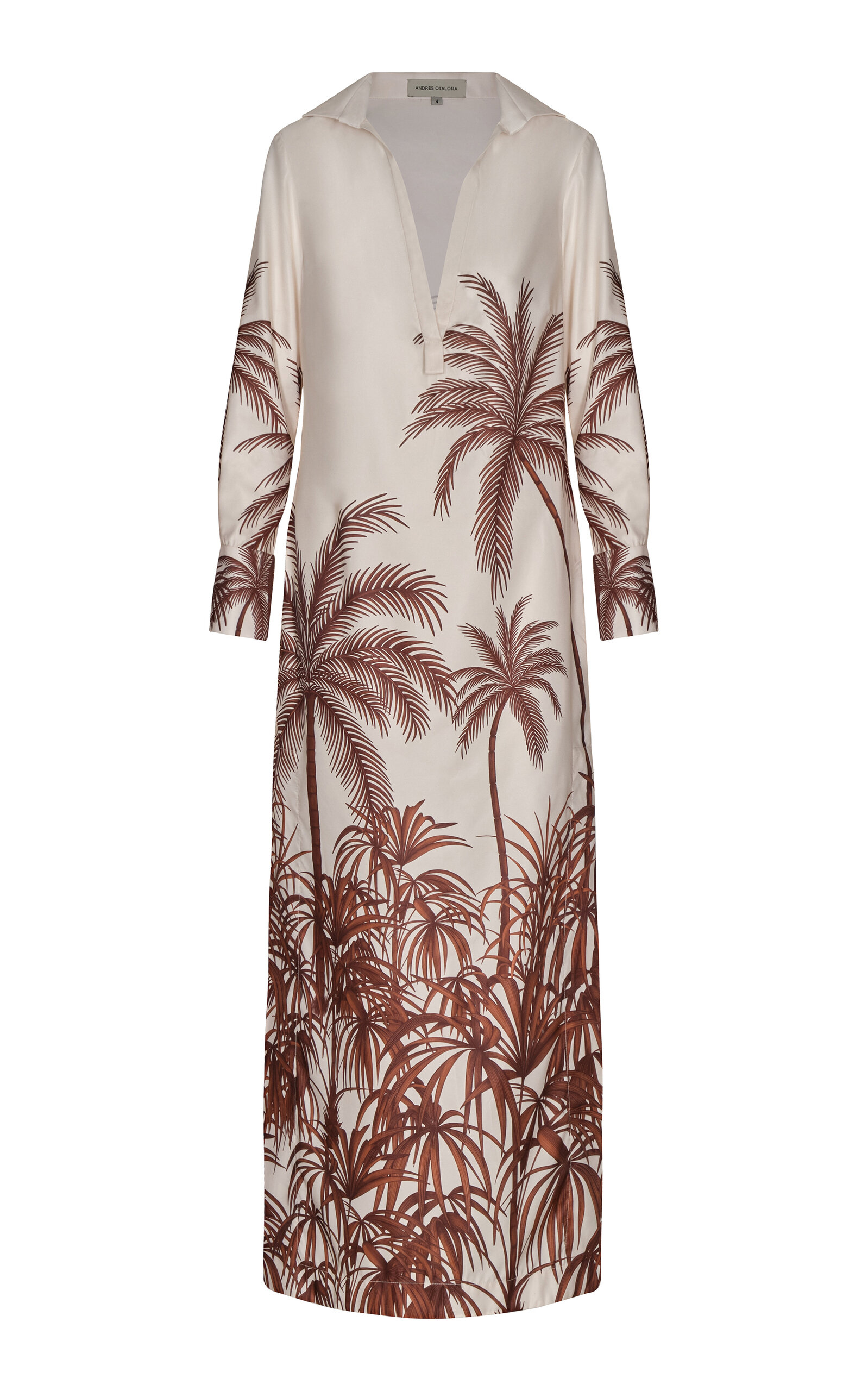 Andres Otalora Intuiciones Printed Cotton-Poplin Tunic