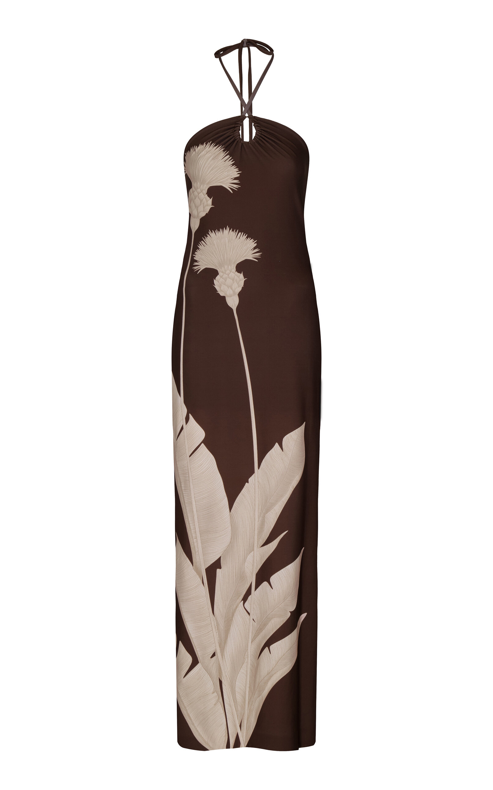 Shop Andres Otalora Tercera Copa Printed Maxi Dress