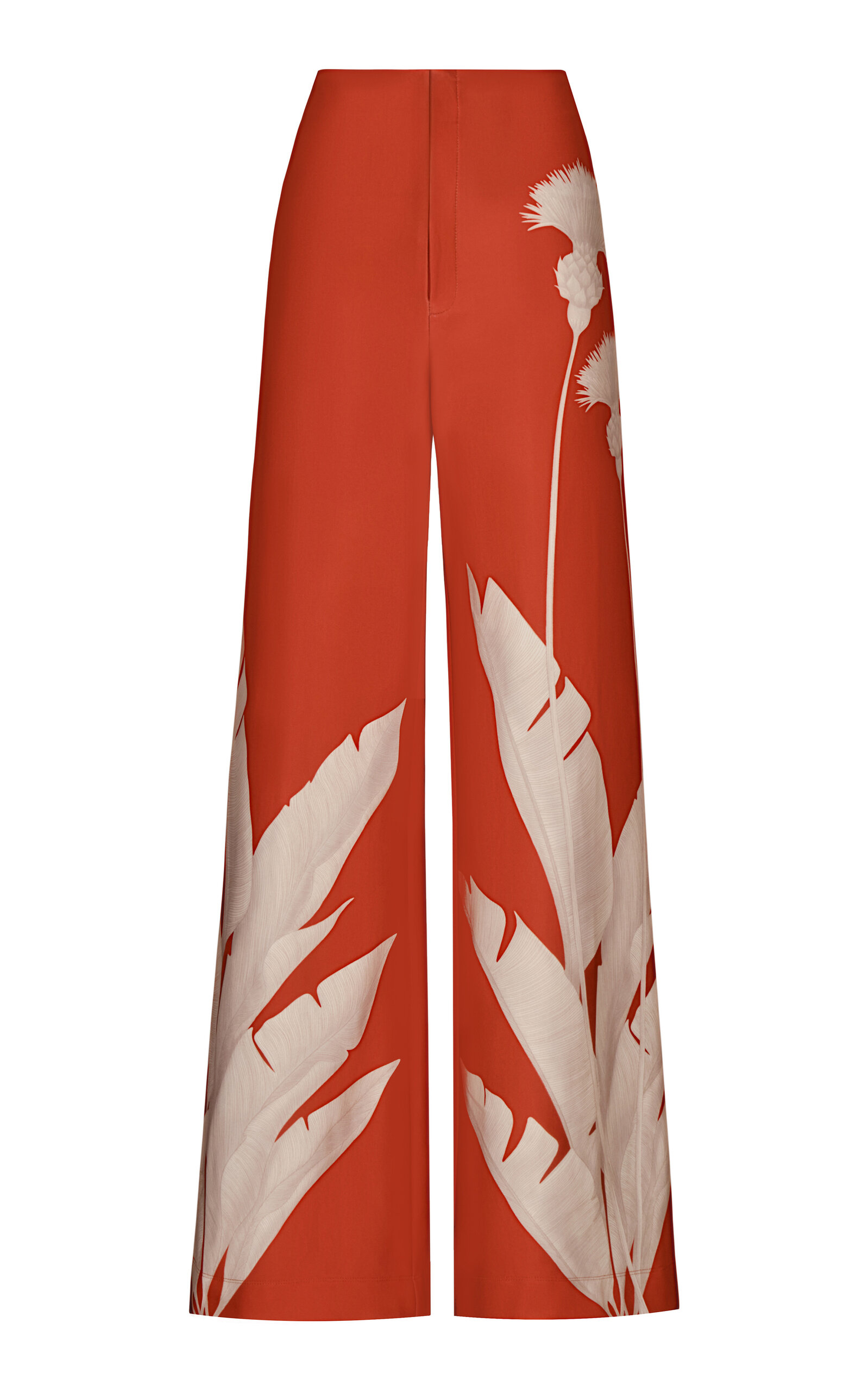 Andres Otalora Dandelion Scuba Wide-Leg Pants