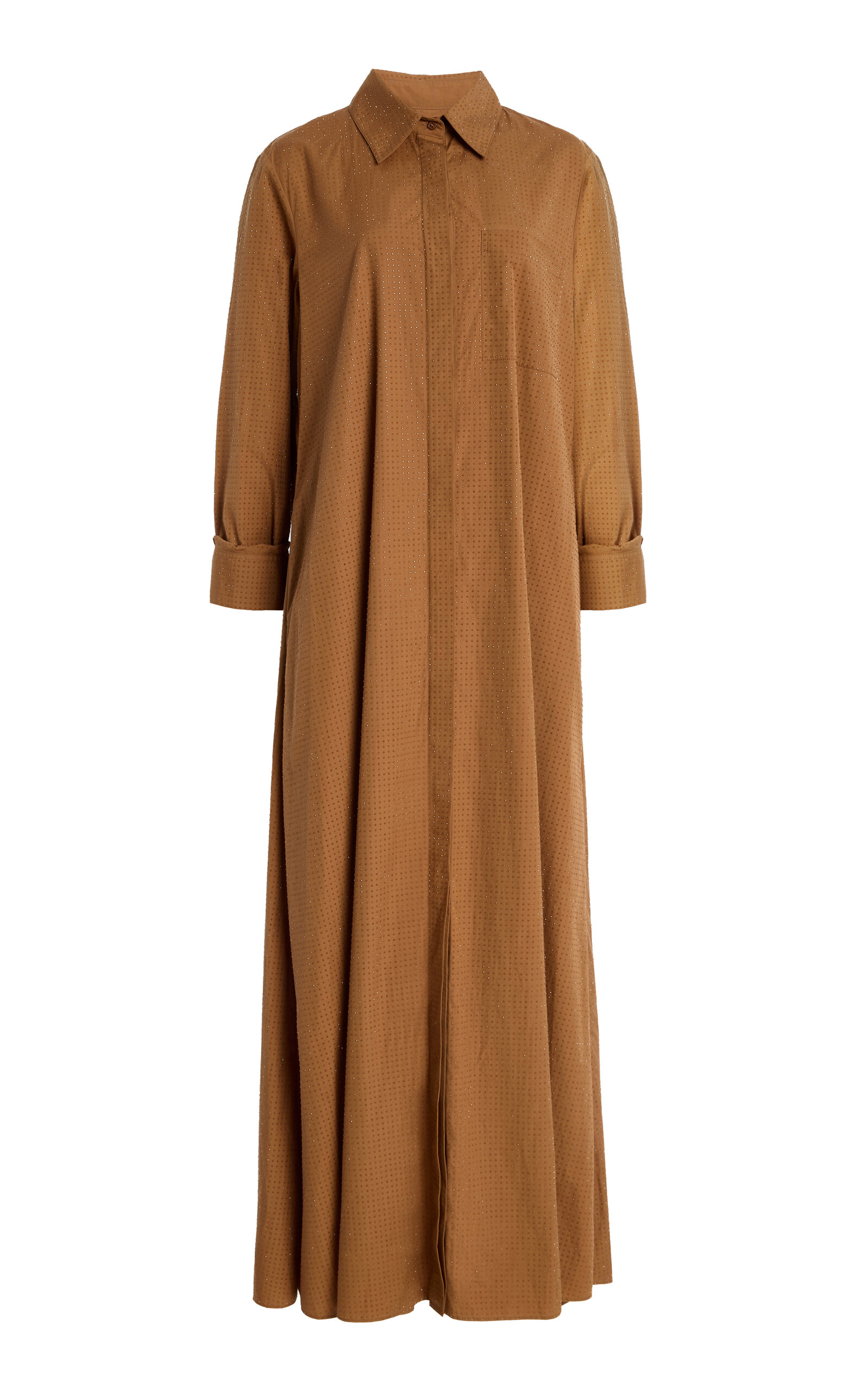 TWP Jennys Cotton Maxi Dress - Tan - XL