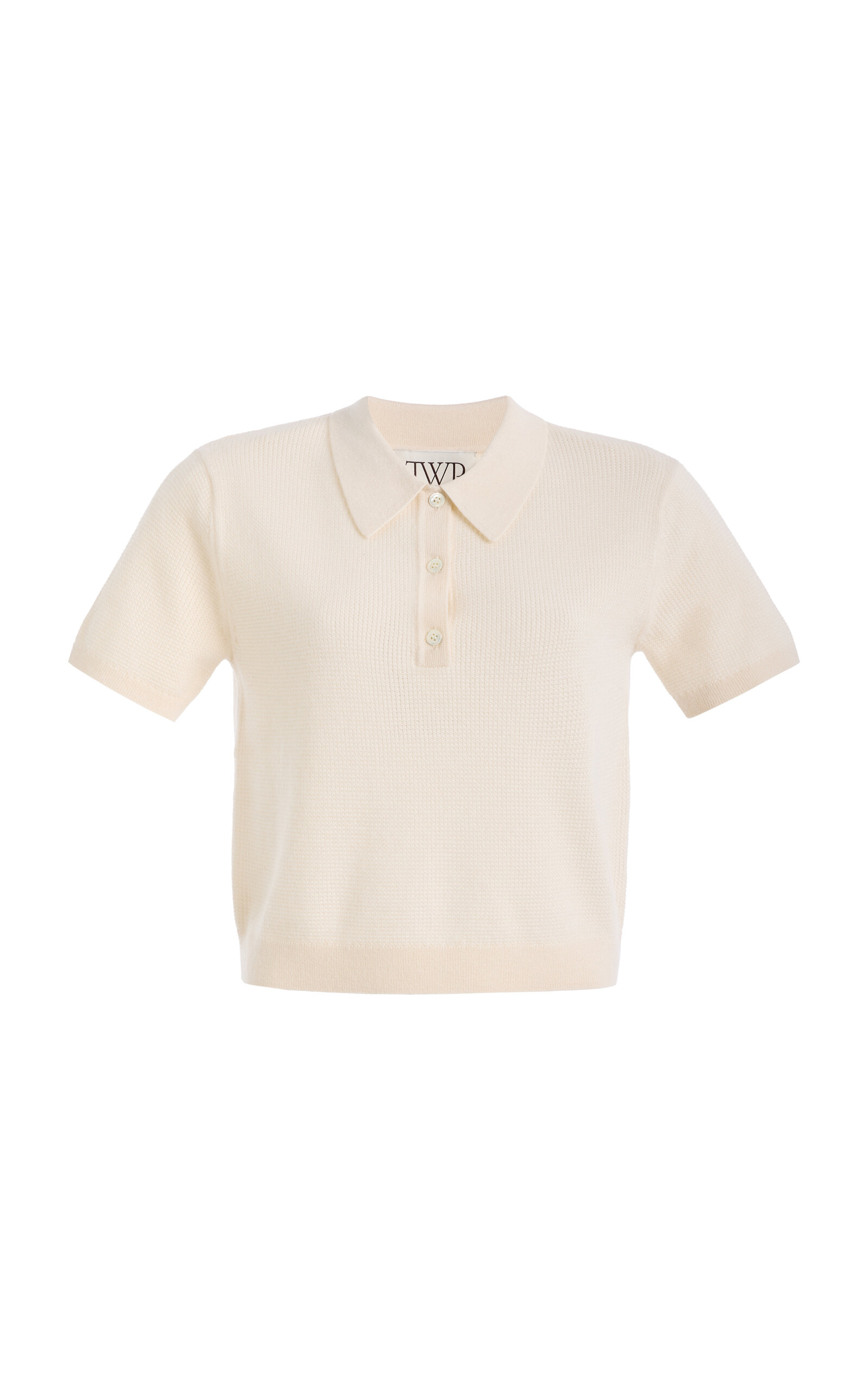 TWP Thermal Polo Top - Ivory
