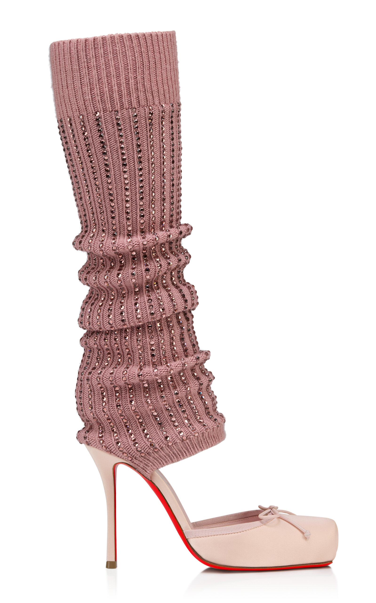 Christian Louboutin Cassia Annmac 100mm Satin Pumps - Moda Operandi