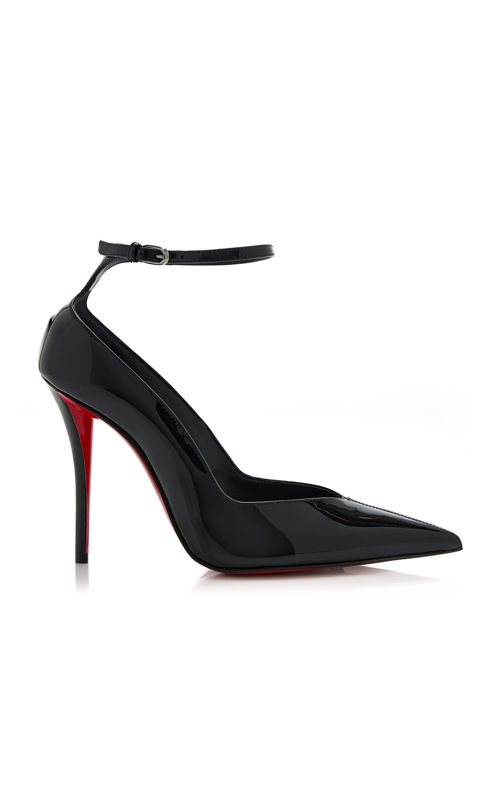 Christian Louboutin Erozee 100mm Patent Leather Pumps In Animal Print