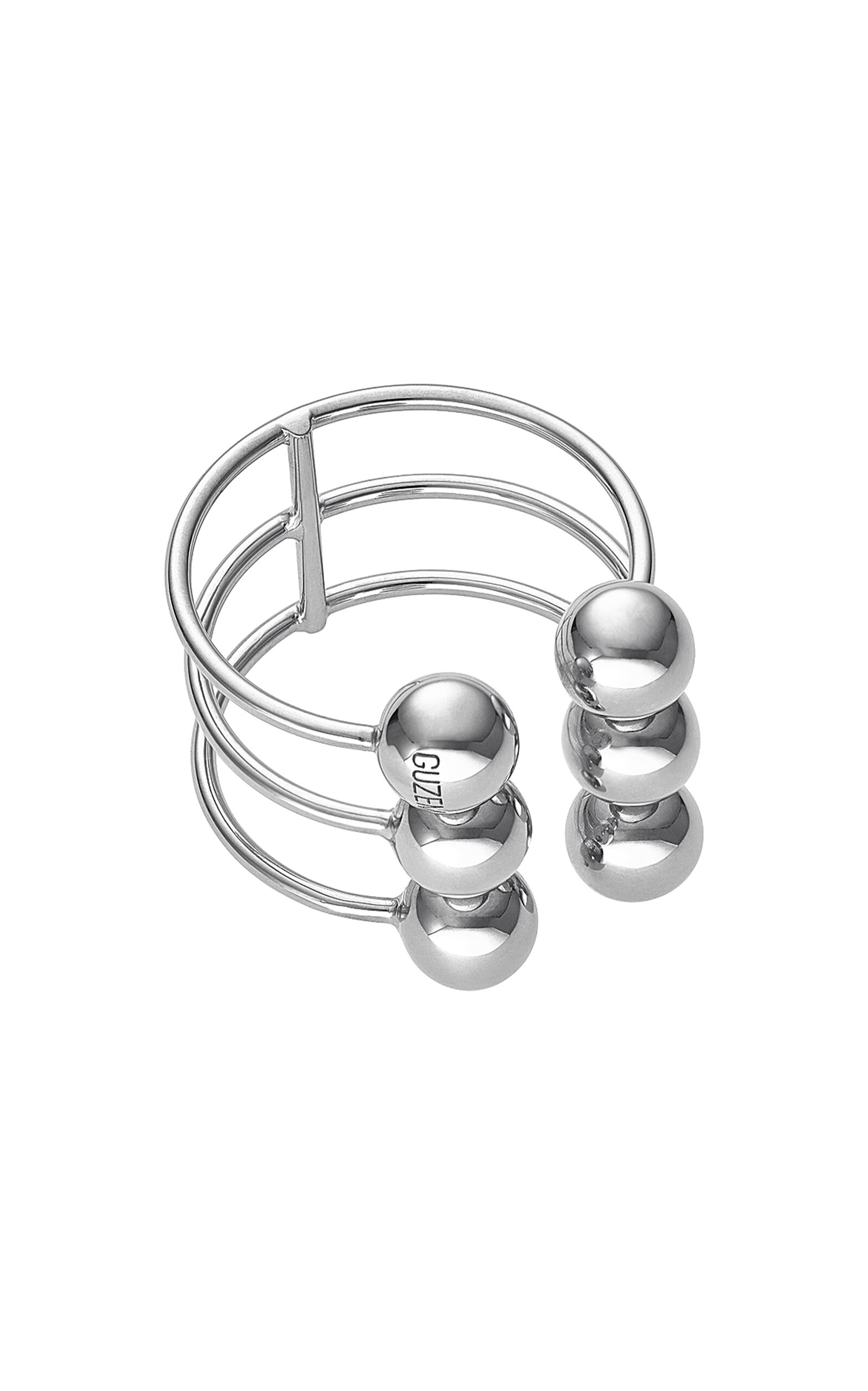 18k White Gold Multi Orb Ring