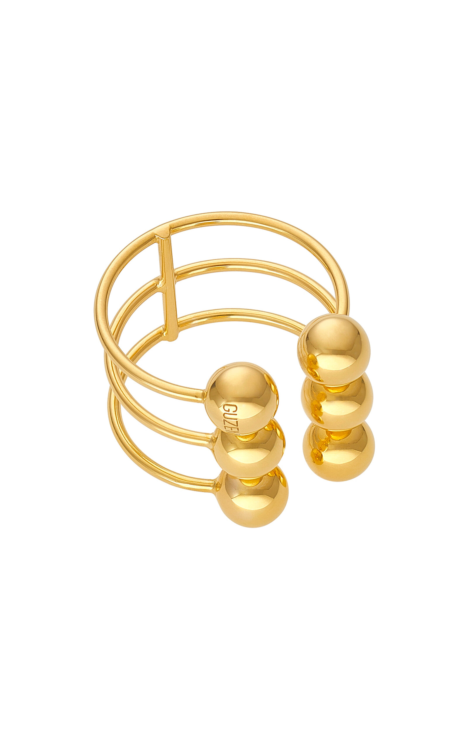 18k Yellow Gold Multi Orb Ring