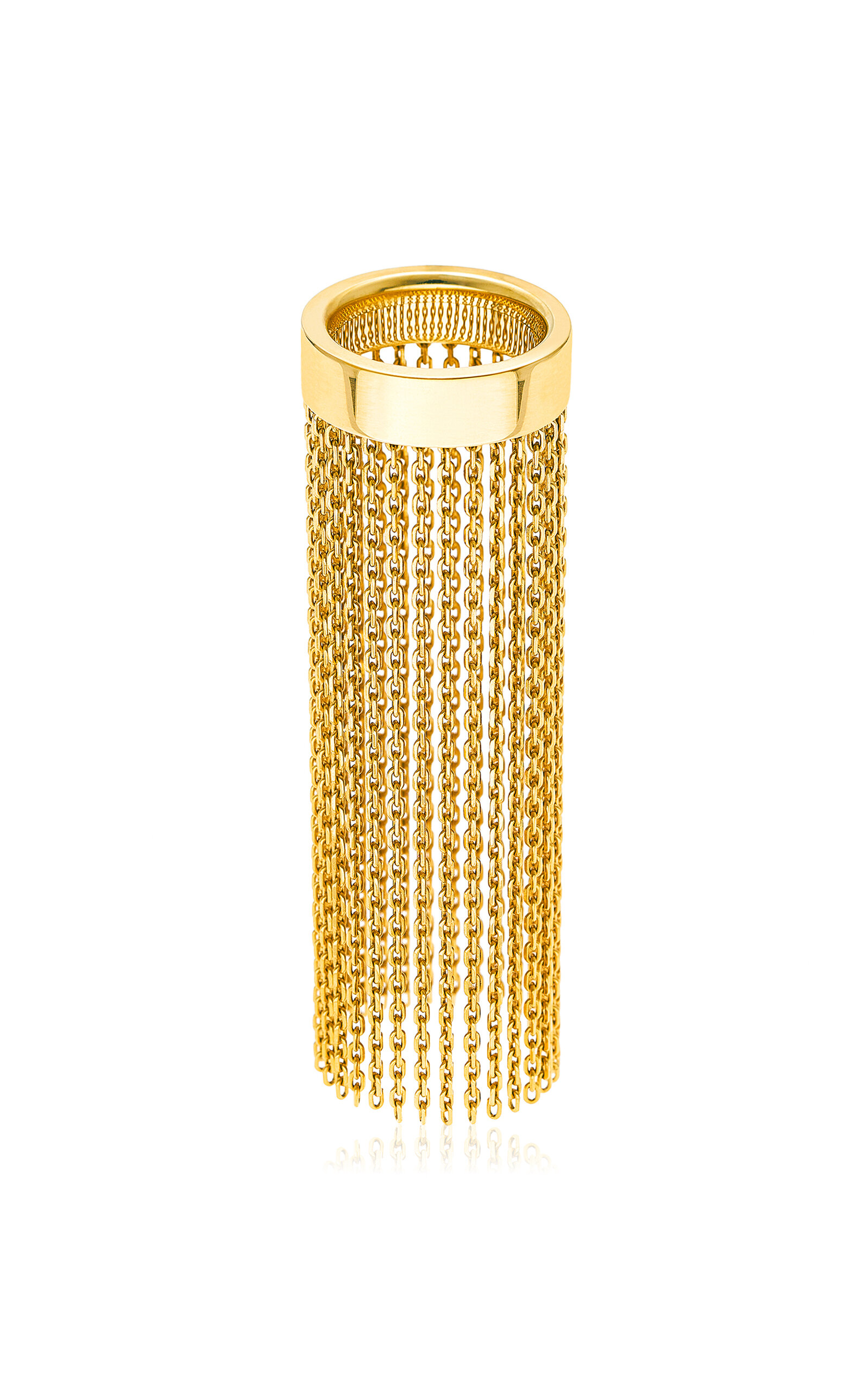 18k Yellow Gold Chainfall Ring