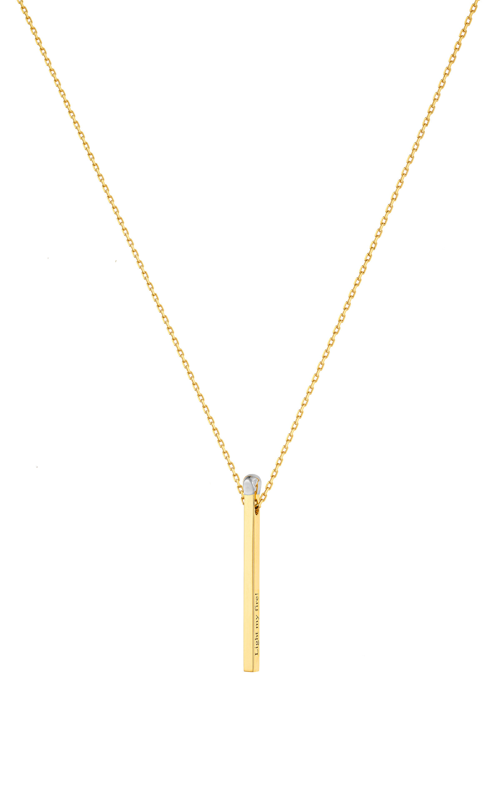 18k Yellow Gold Match Necklace