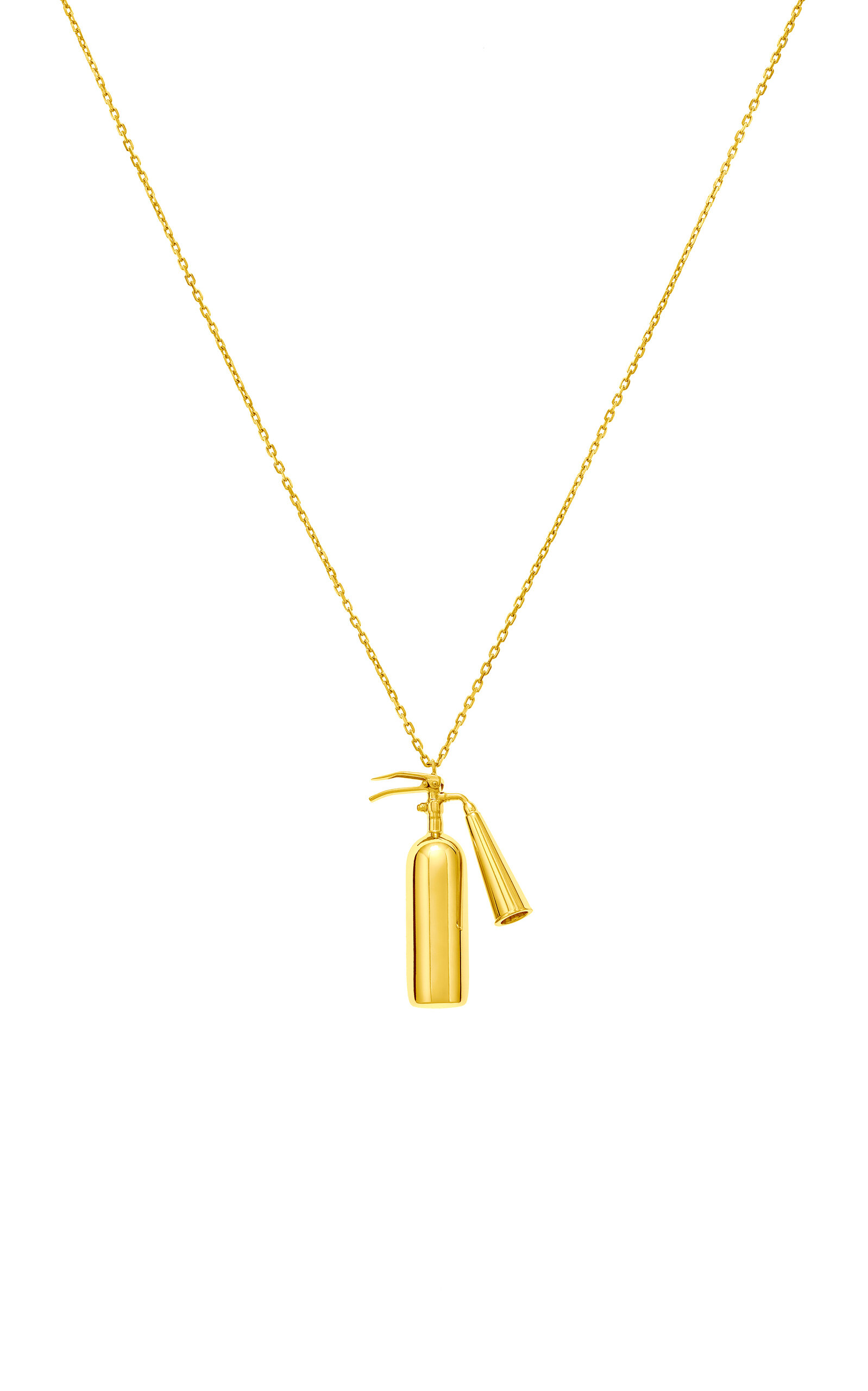18k Yellow Gold Mini Extinguisher Pendant