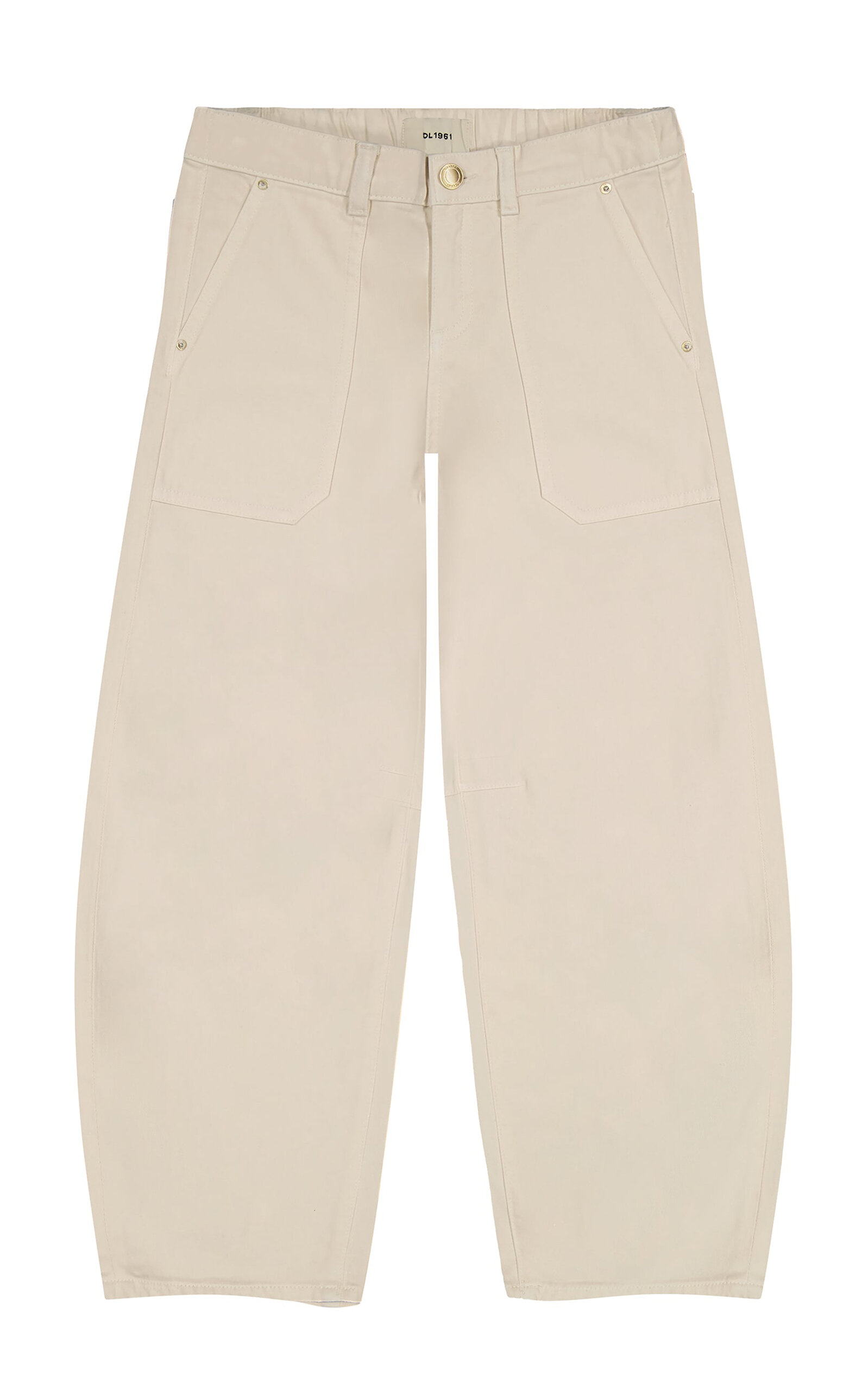 DL1961 Kids' Lilia Pull On Barrel Leg Jeans