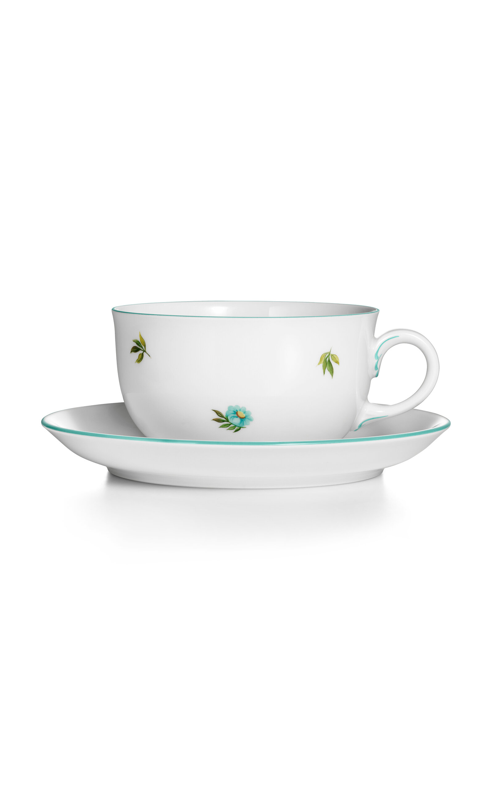 Tiffany & Co Wildflower Porcelain Teacup & Saucer In Multi