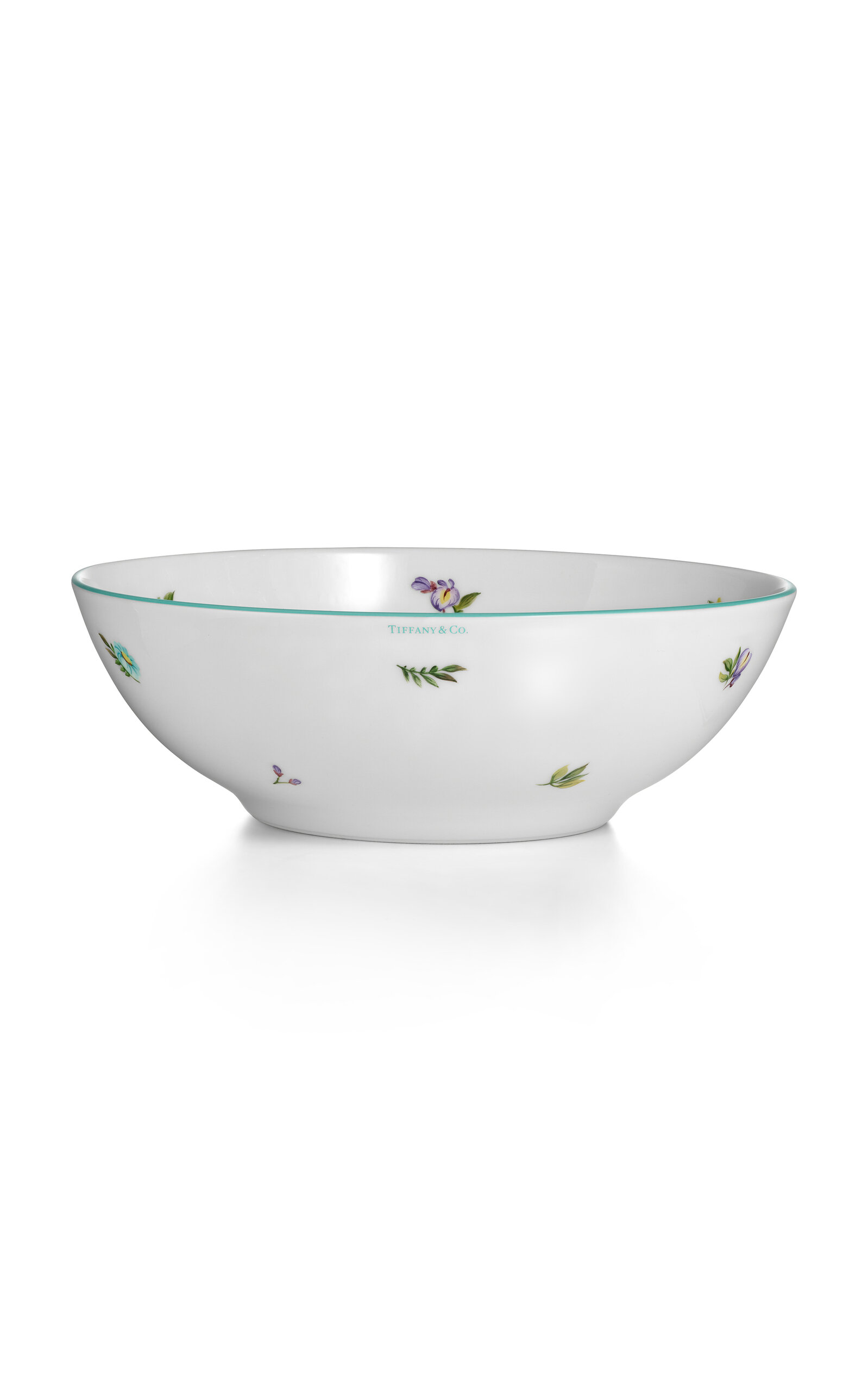 Tiffany & Co Wildflower Porcelain Cereal Bowl In White