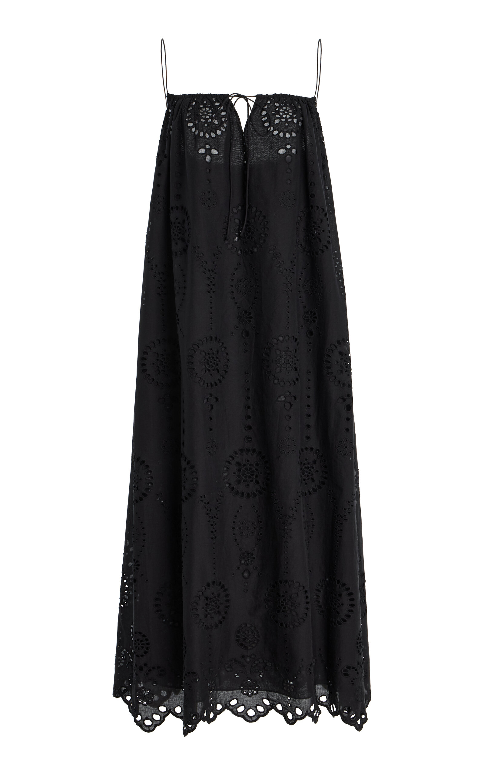 Matteau Cotton Broderie Anglaise Midi Dress