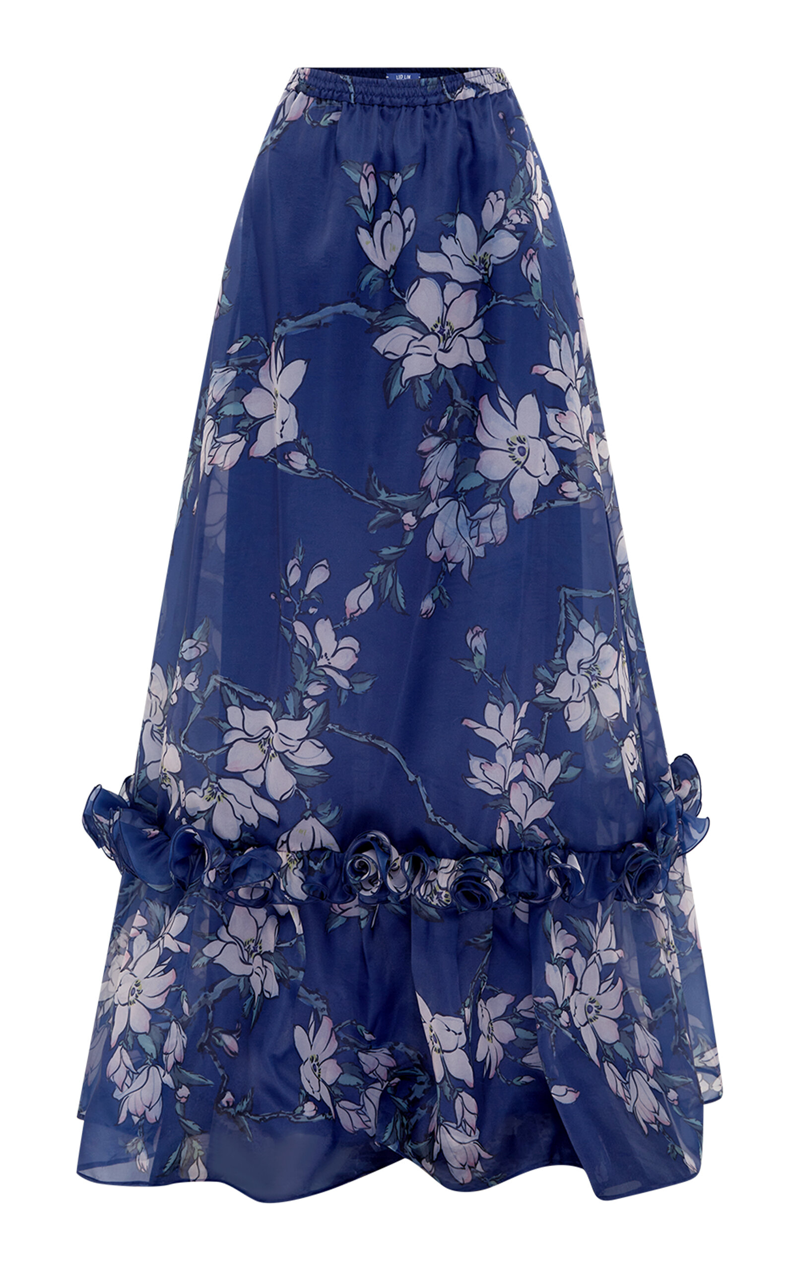 Paige Ruffled Maxi Skirt