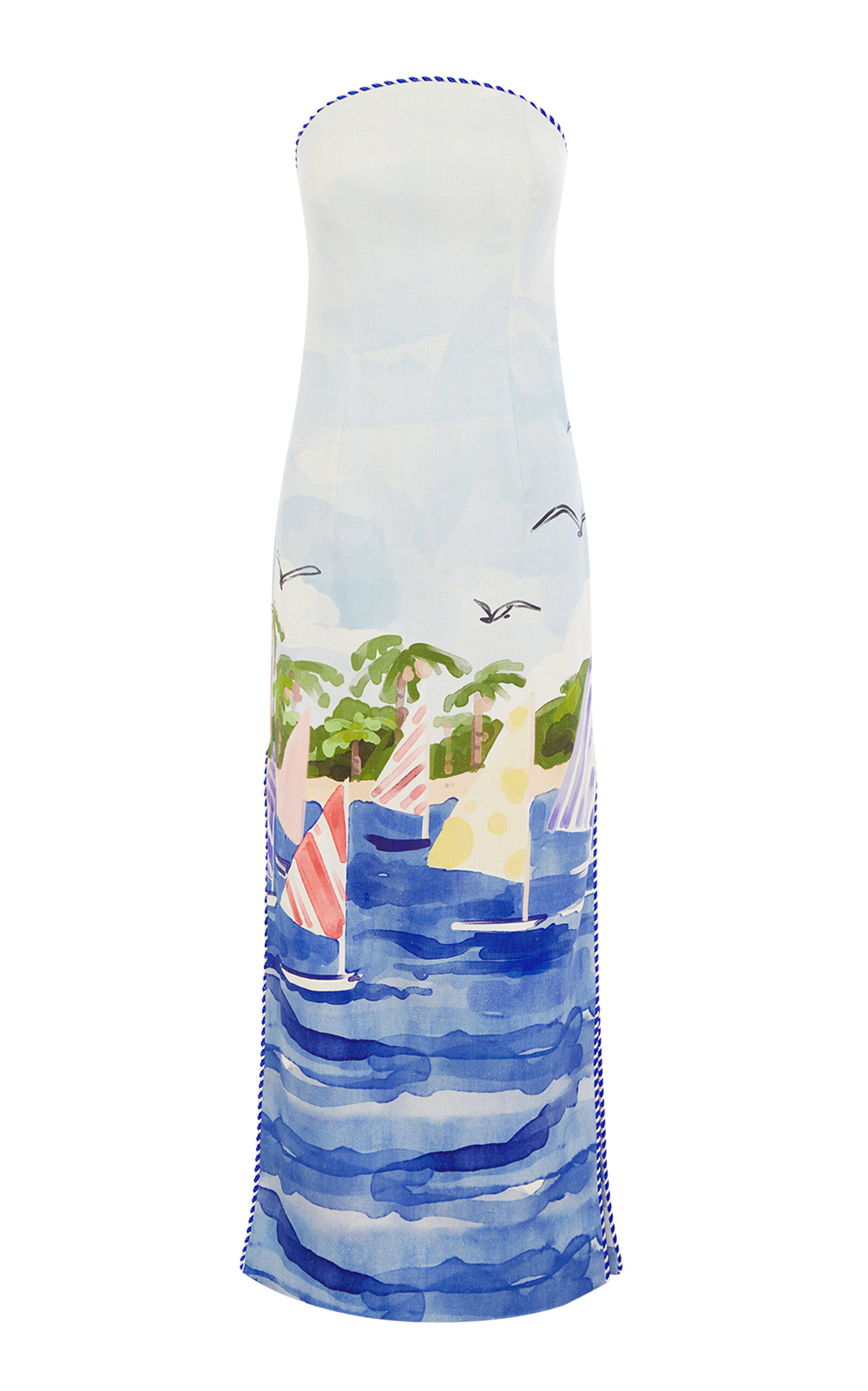 Leo Lin Ava Bustier Maxi Dress - Men's Clothing