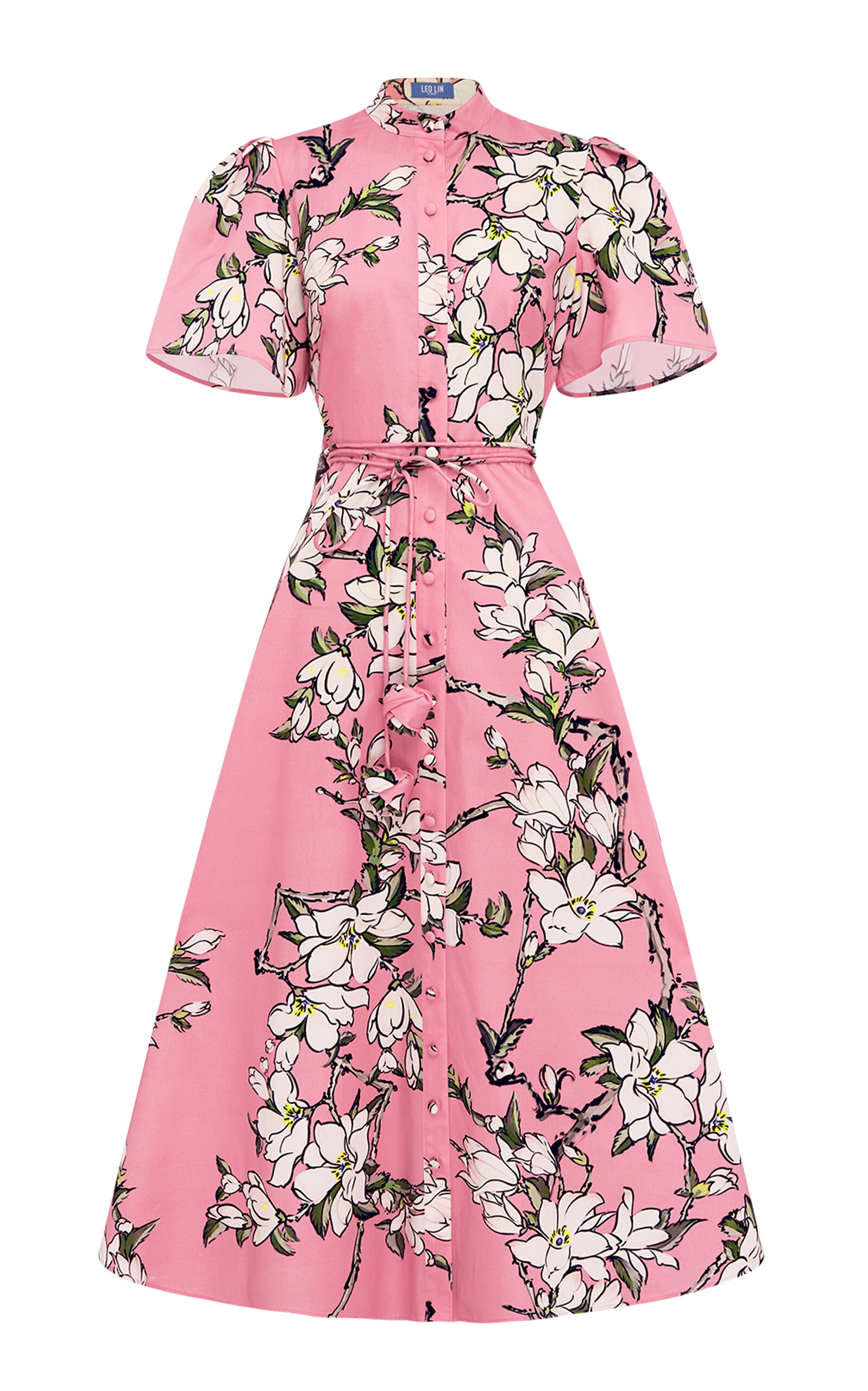 Leo Lin Bianca Cotton Midi Dress