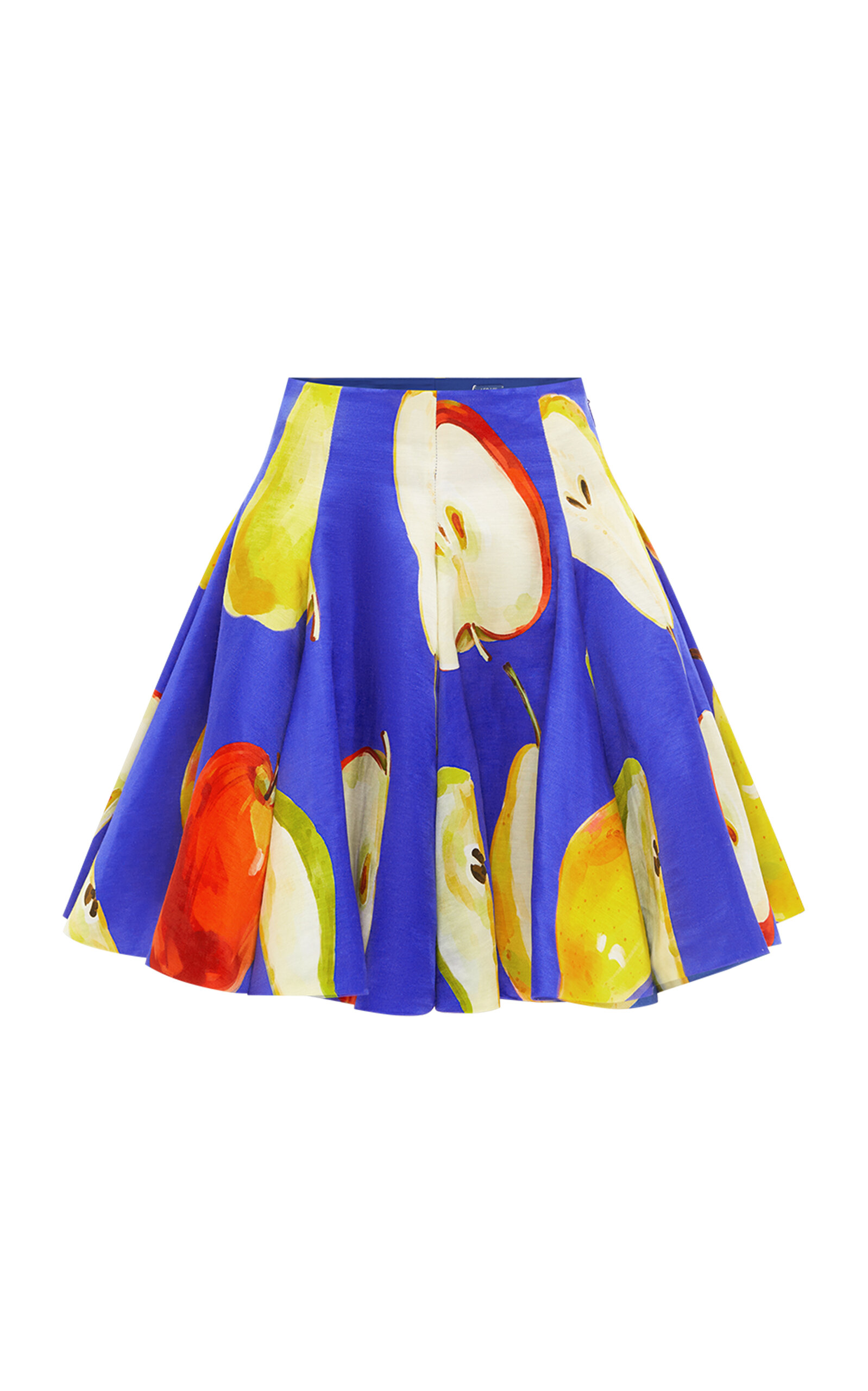 Shop Leo Lin Kaity Linen-silk Skirt