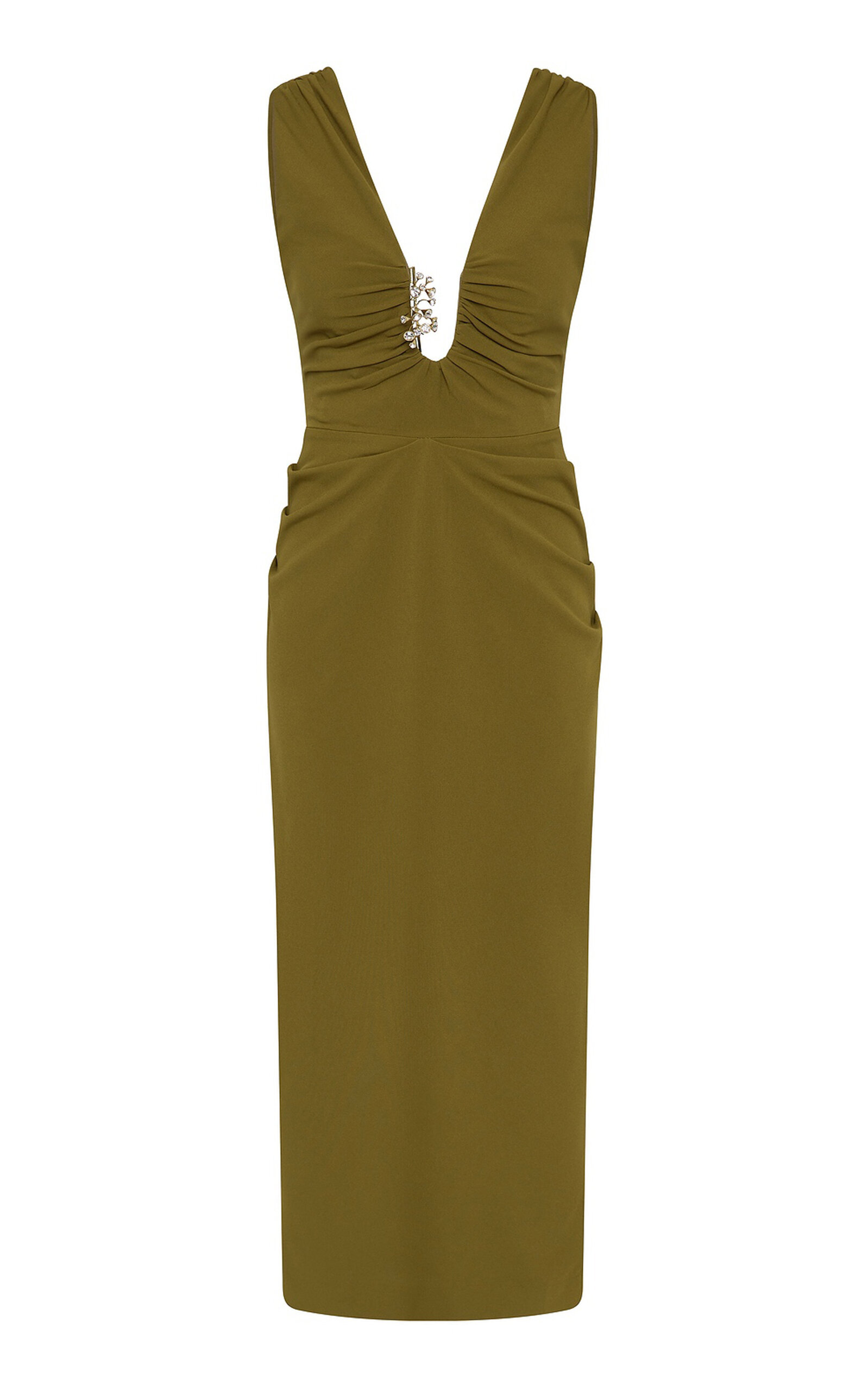 Martina Gathered Midi Dress