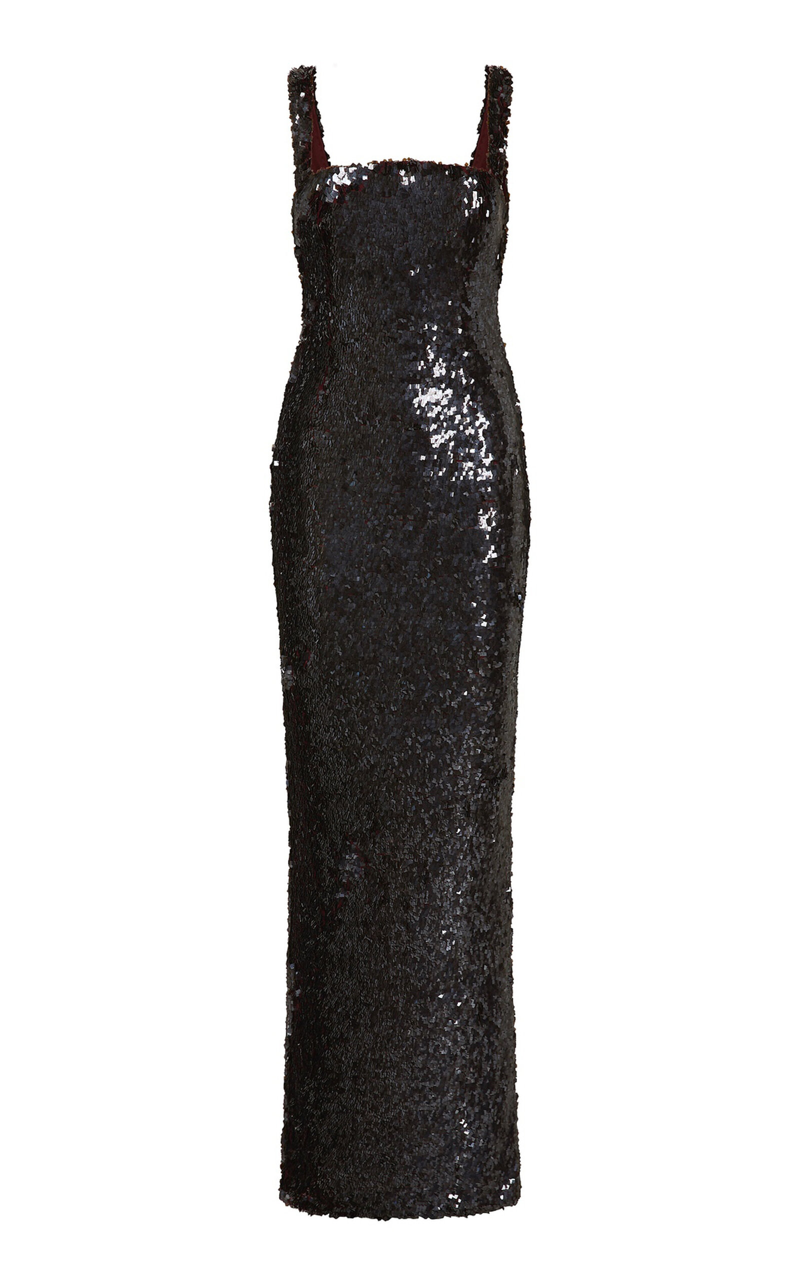 Kaia Sequined Tulle Gown