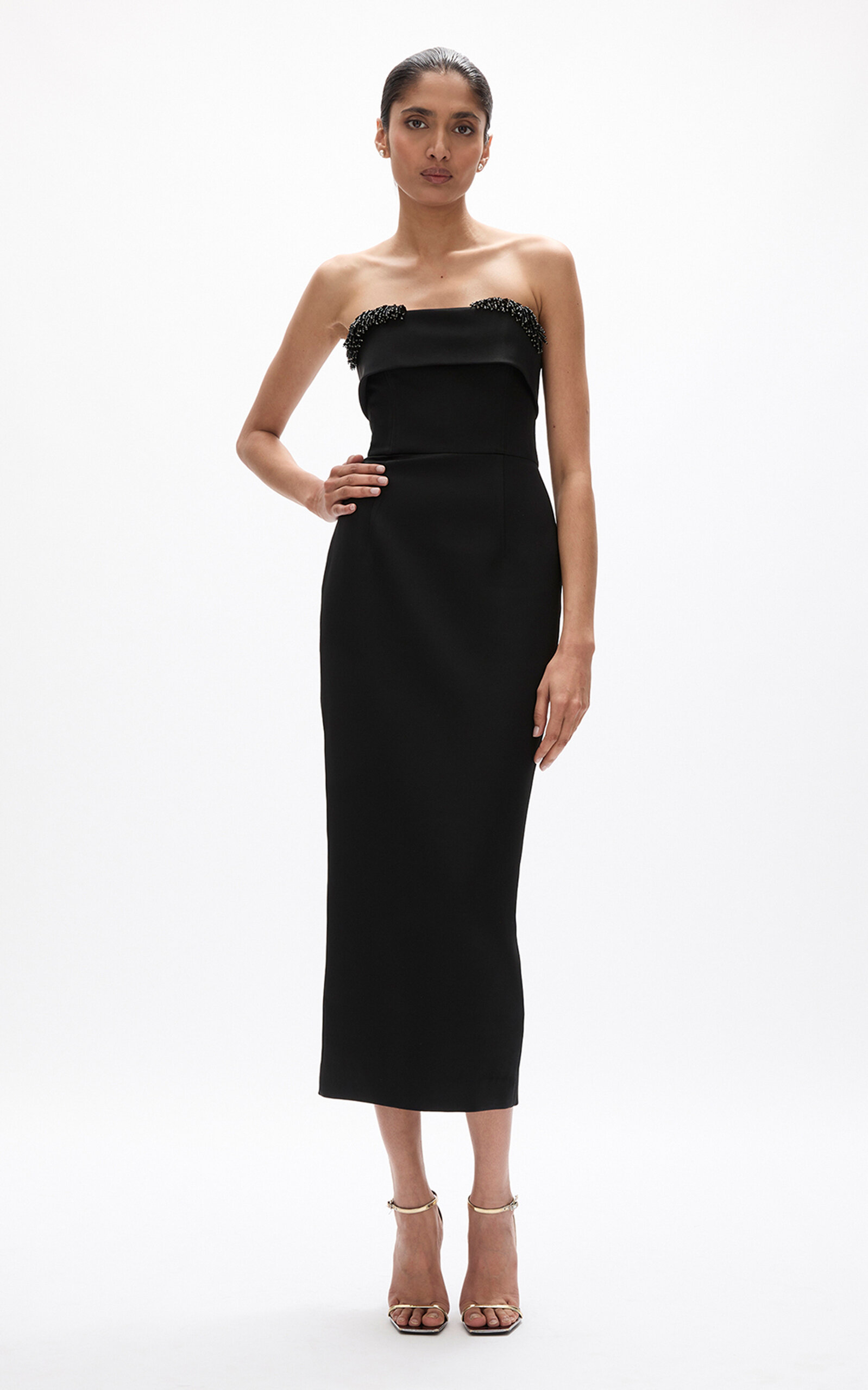 Laira Embellished Midi Dress