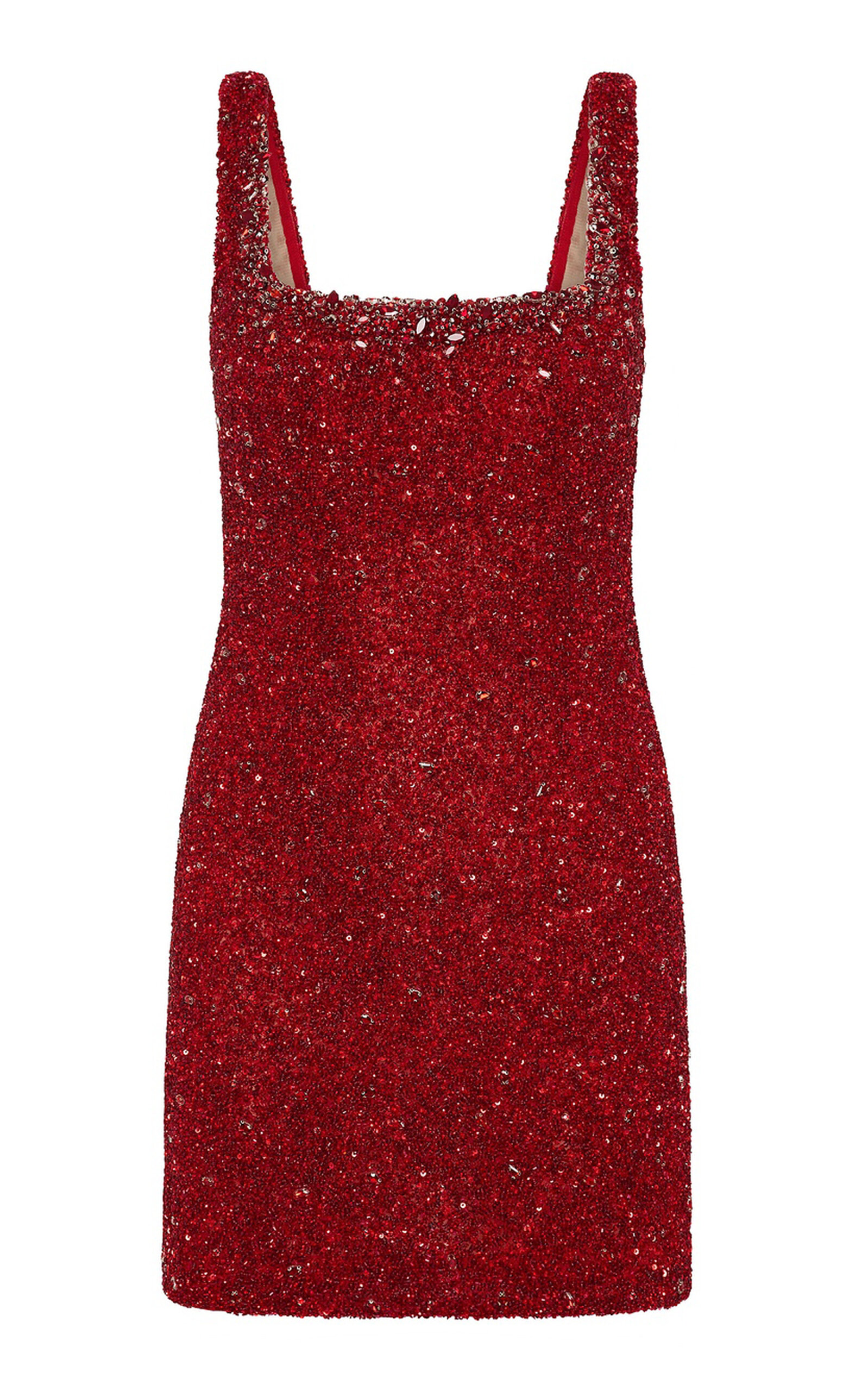 Kaity Embellished Tulle Mini Dress