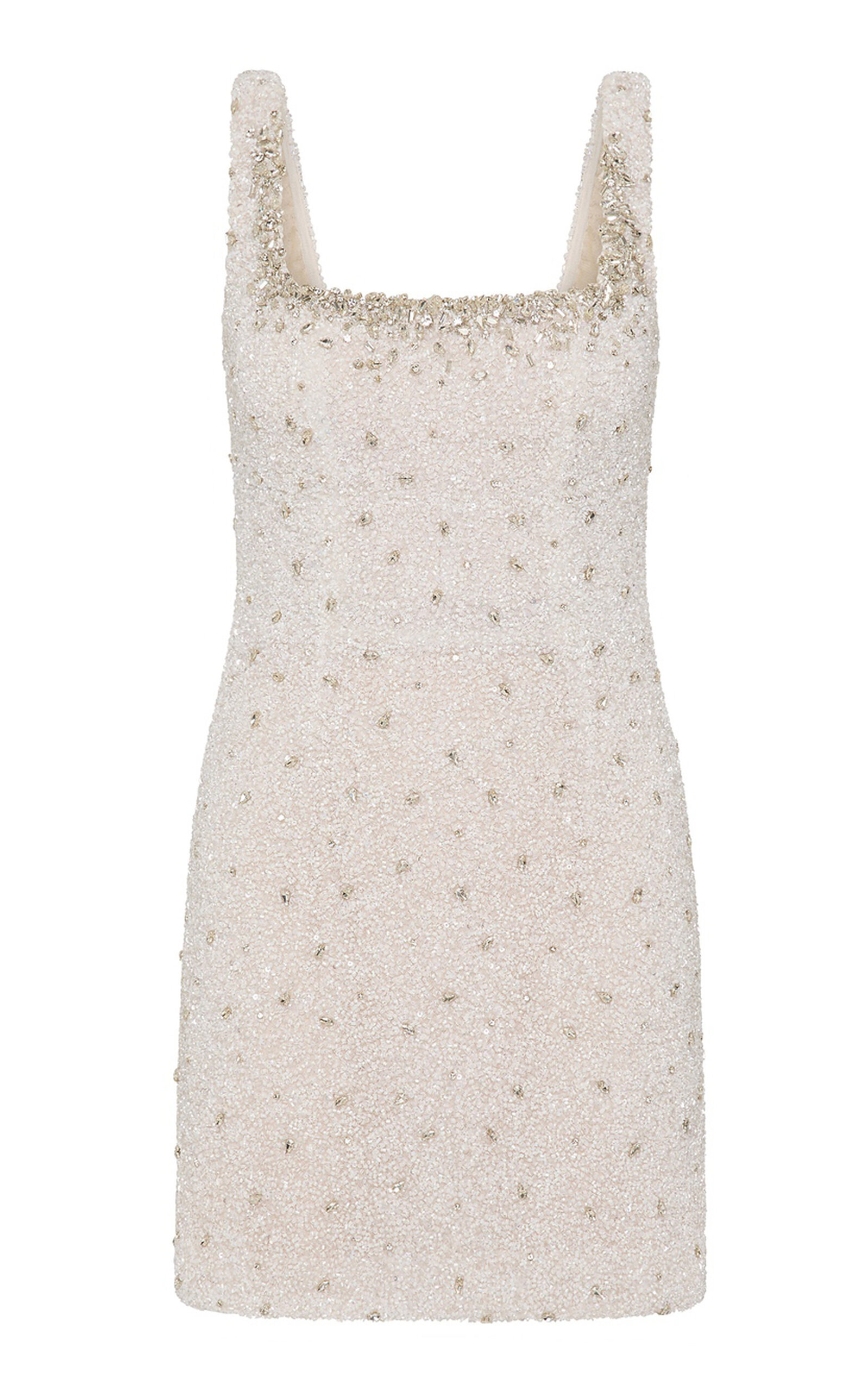 Kaity Embellished Tulle Mini Dress