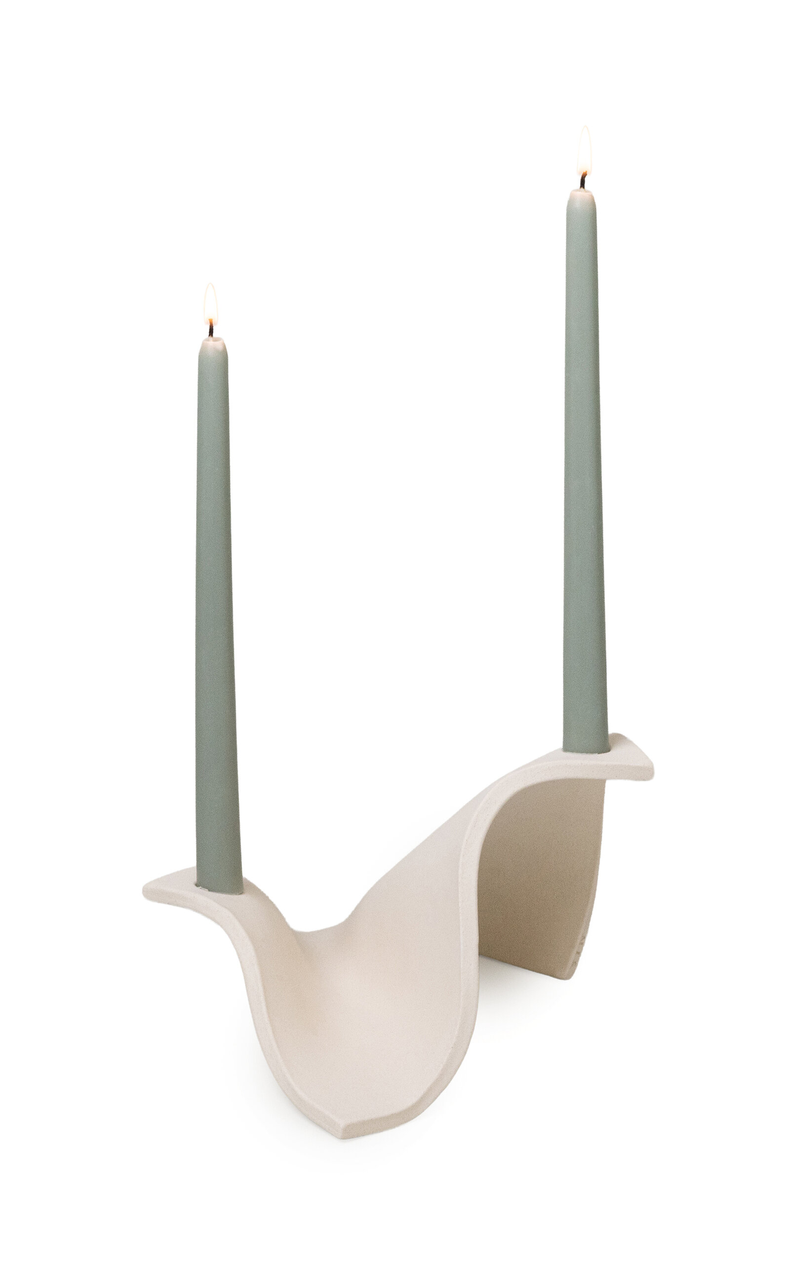 SIN Drape Candelabra - Off-White