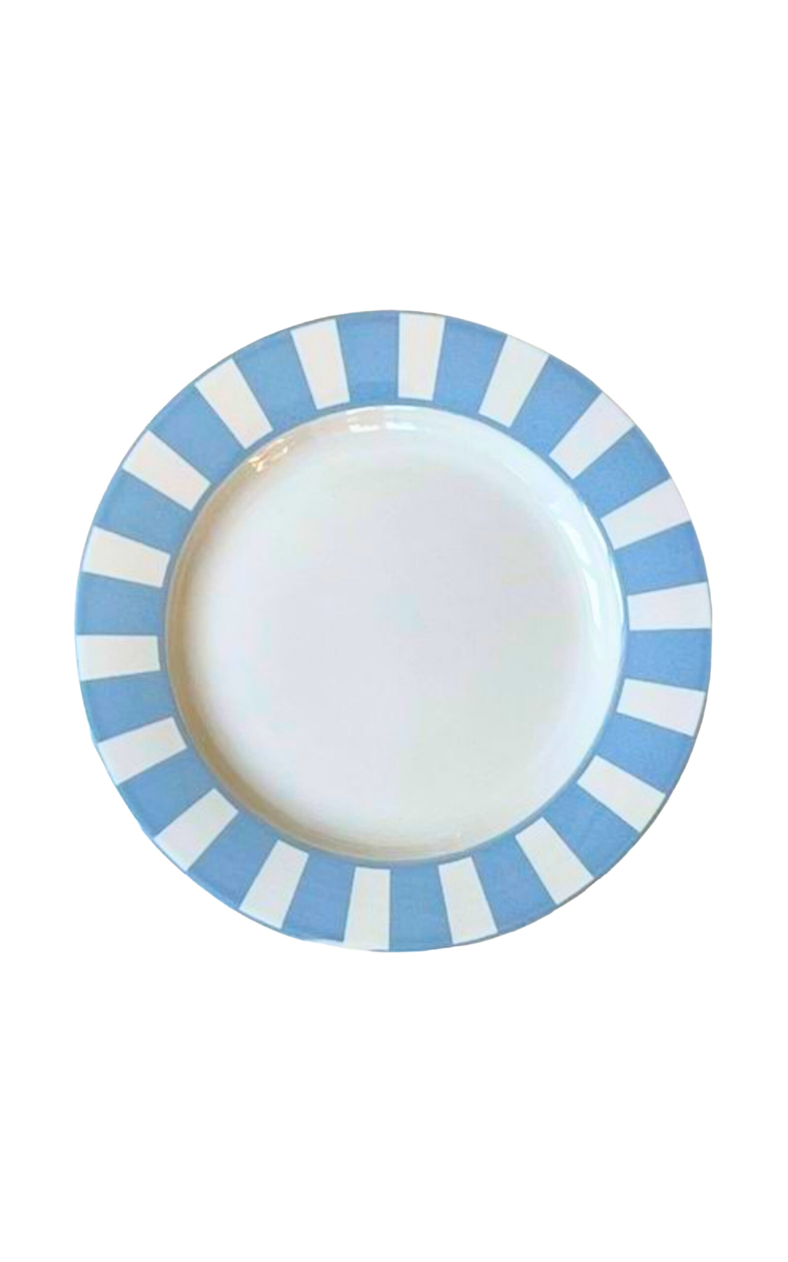 THE LINO Essential Set-of-Four Stoneware Dinner Plates - Turquoise