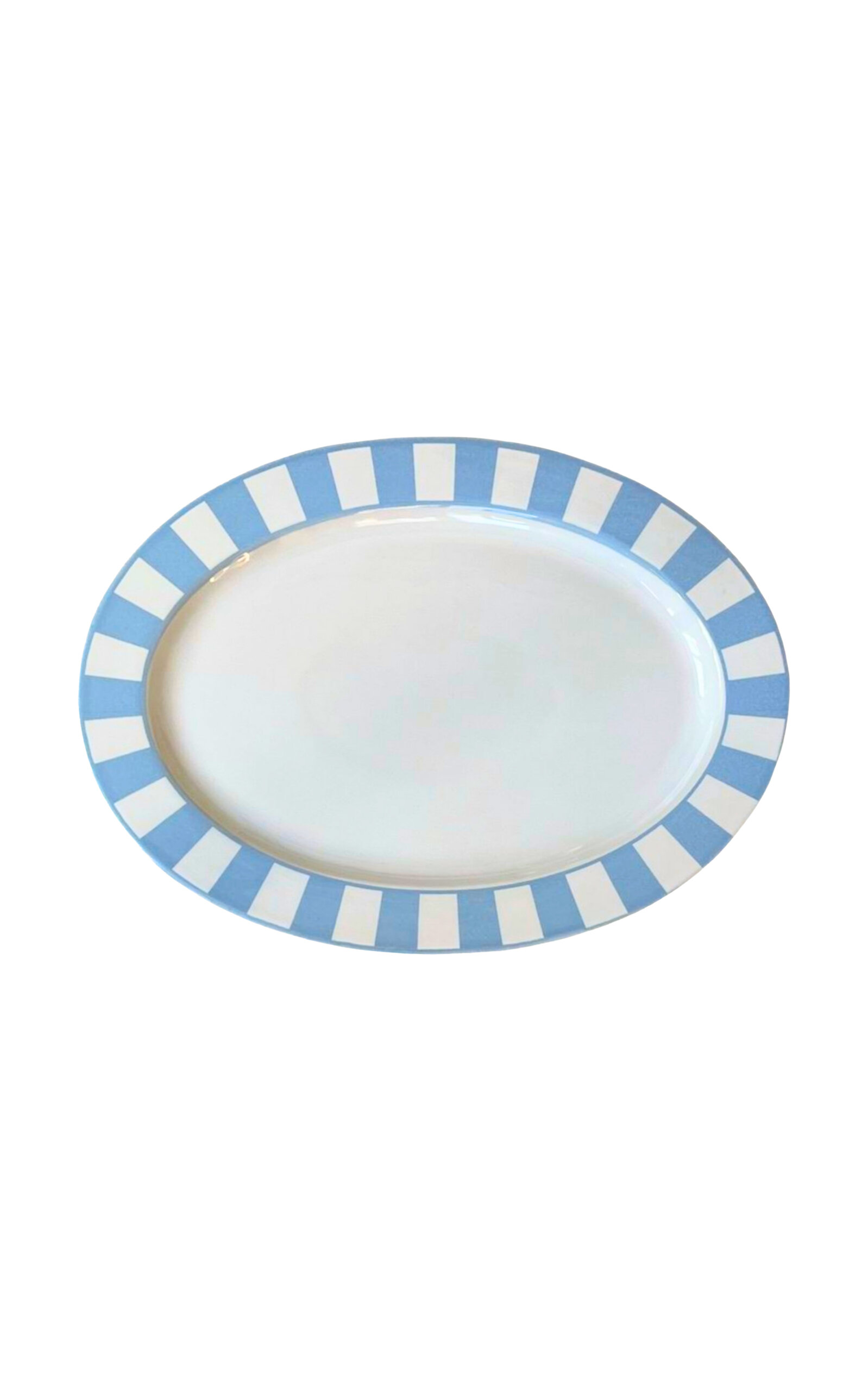 THE LINO Essential Stoneware Serving Plate - Turquoise
