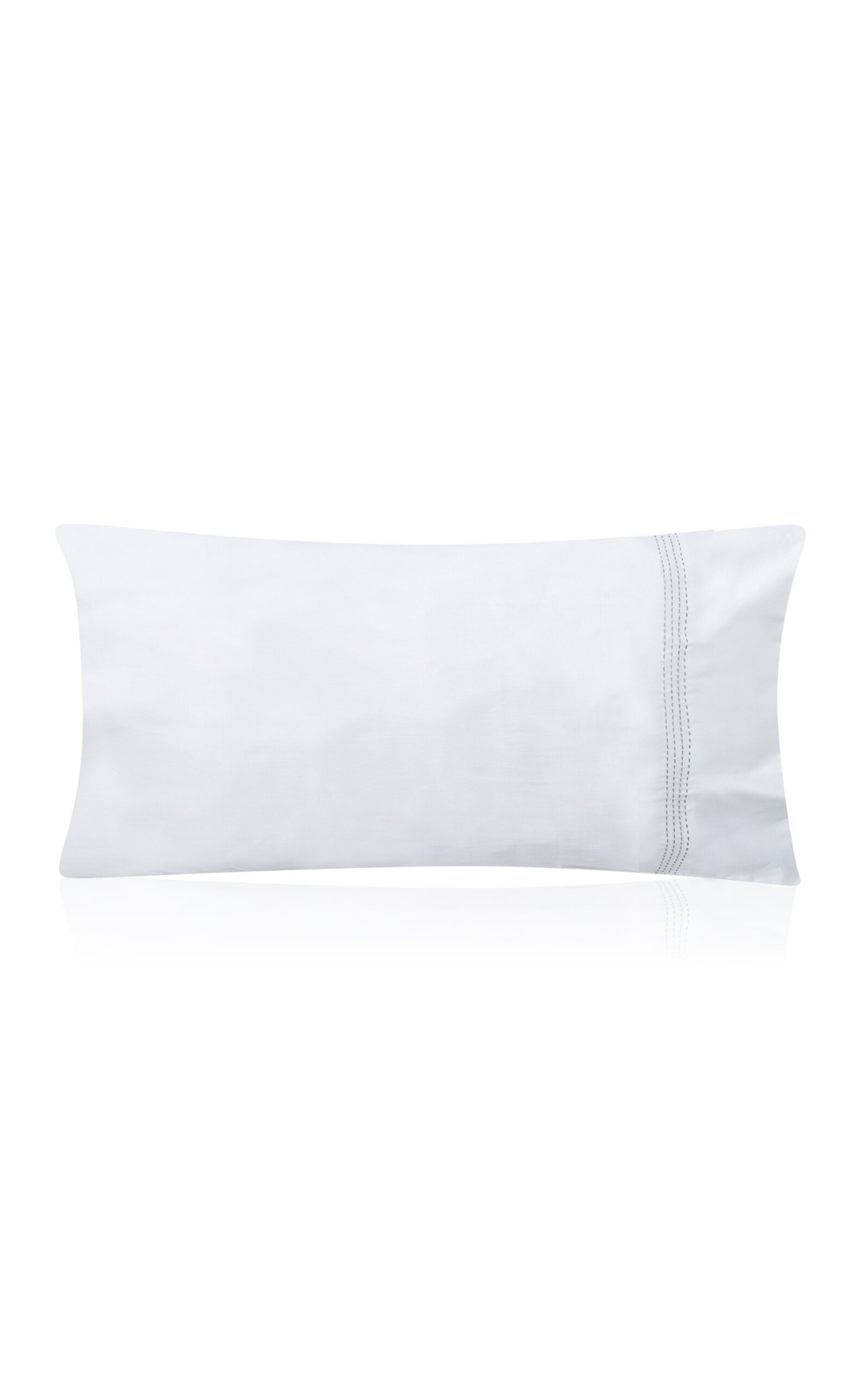 THE LINO Essential Embroidered Pillowcase - King - Green