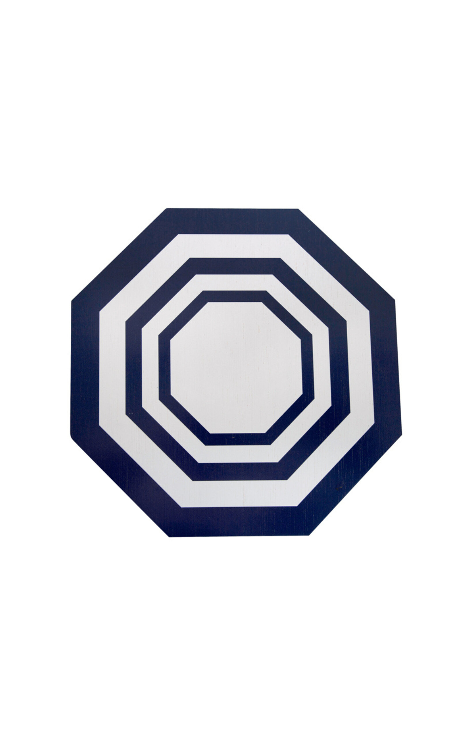 THE LINO Essential Recycled Wood Octogonal Placemat - Navy